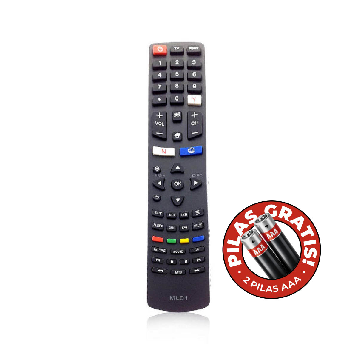 Control Remoto TV TCL