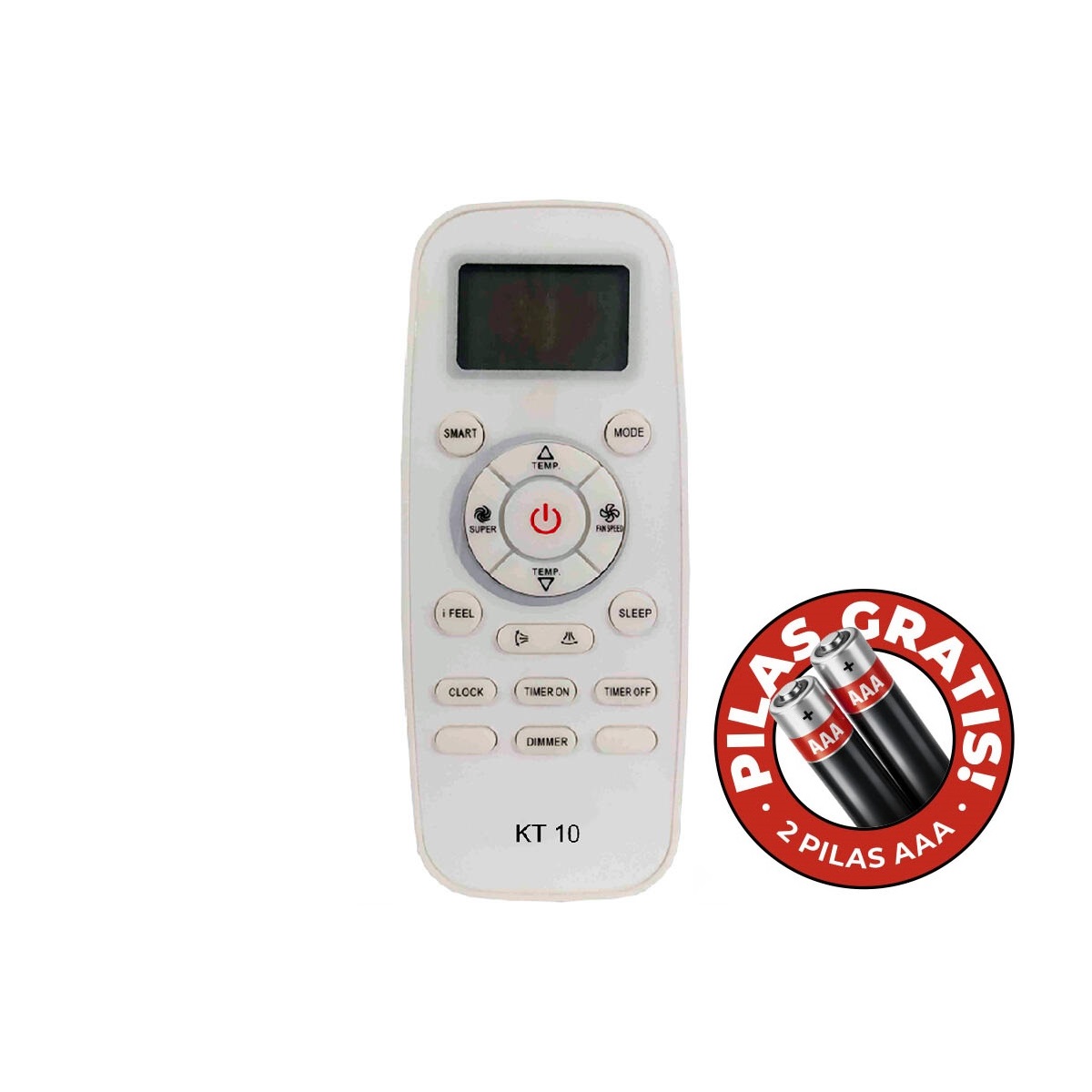 Control Remoto Aire Acondicionado BGH Hisense York