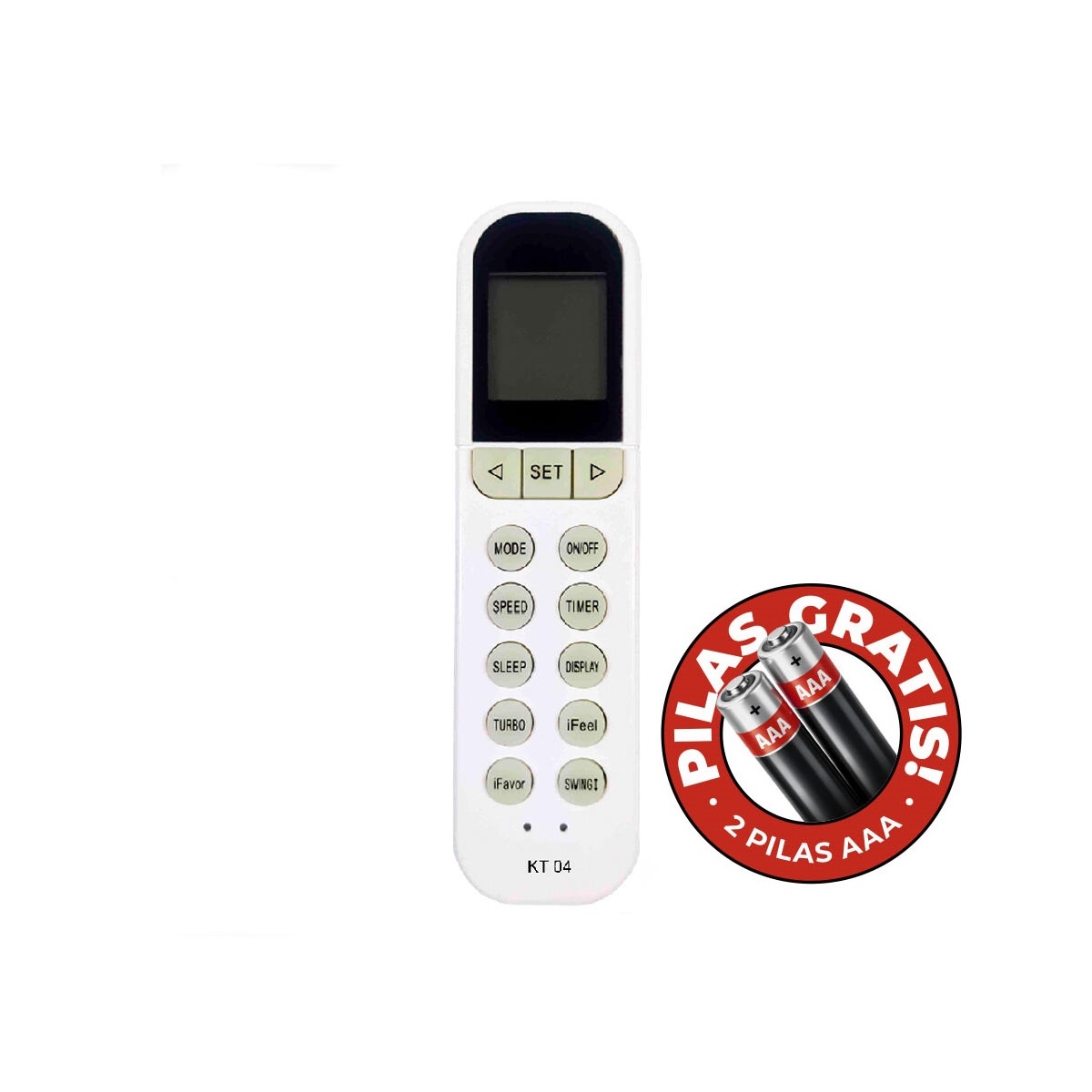 Control Remoto Aire Acondicionado RCA Kelvinator