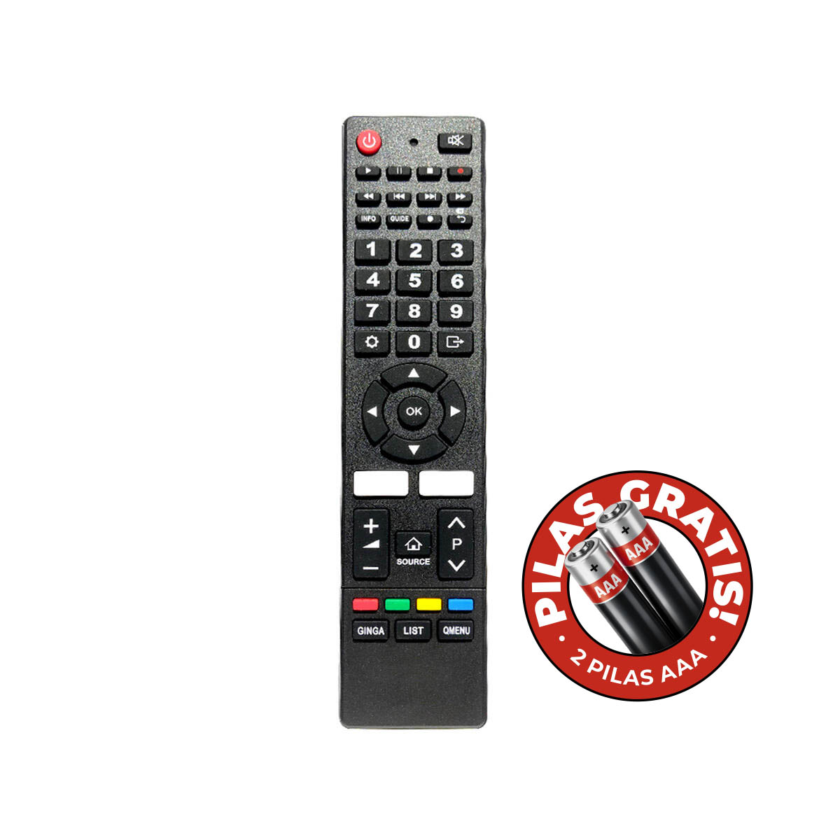 Control Remoto TV RCA ONN Philco Sanyo