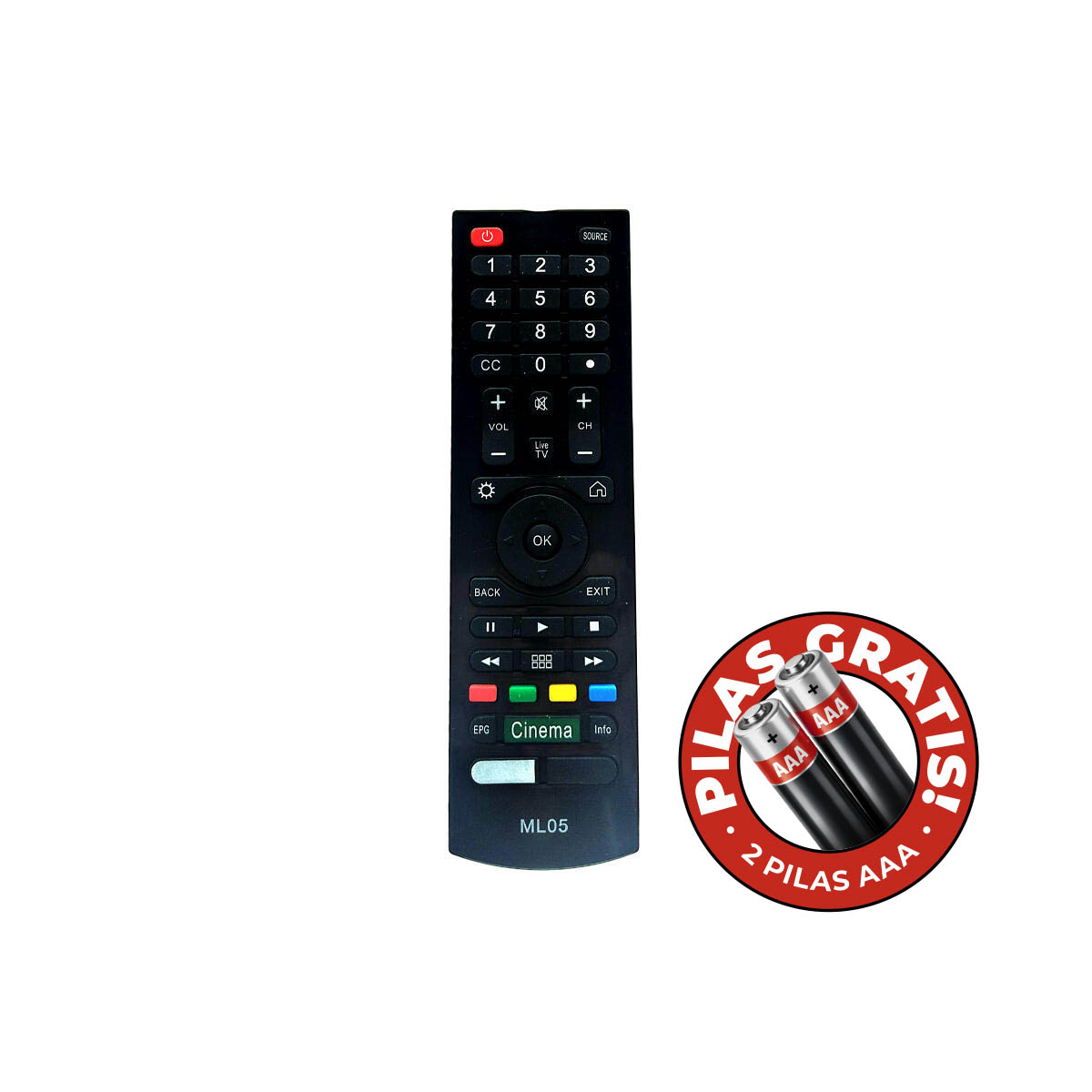 Control Remoto TV Sharp Smart TV