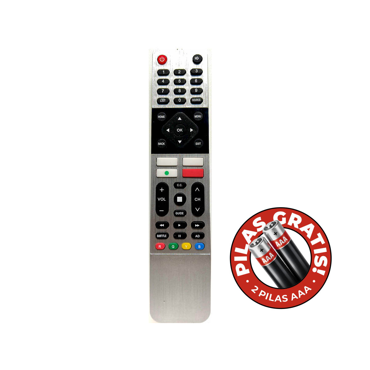 Control Remoto TV Admiral Noblex