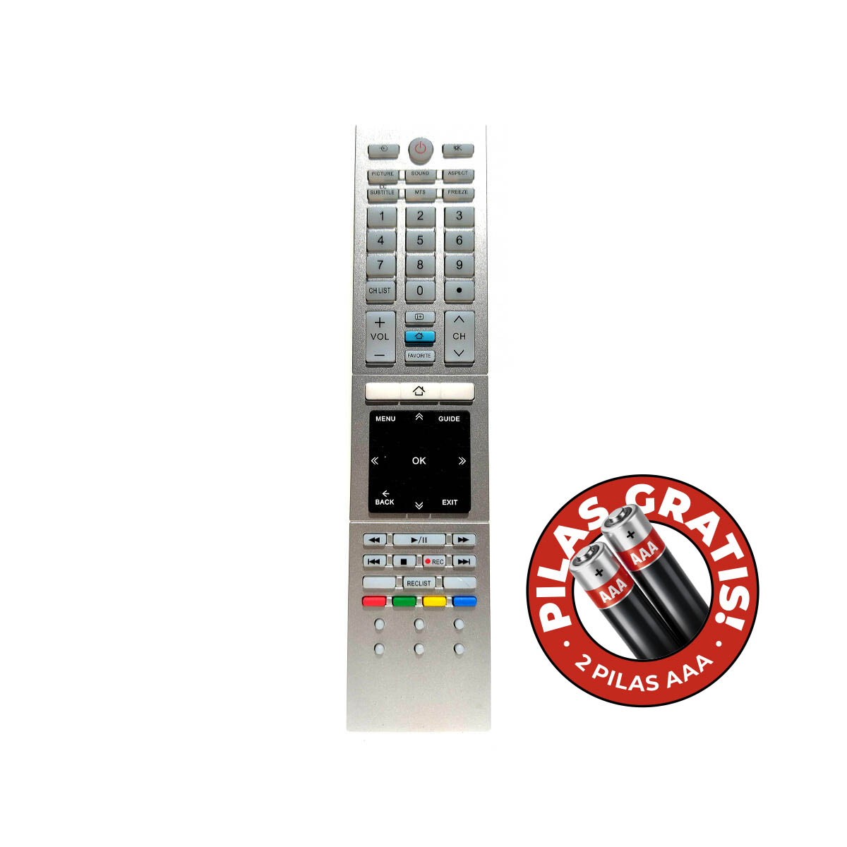 Control Remoto TV Toshiba