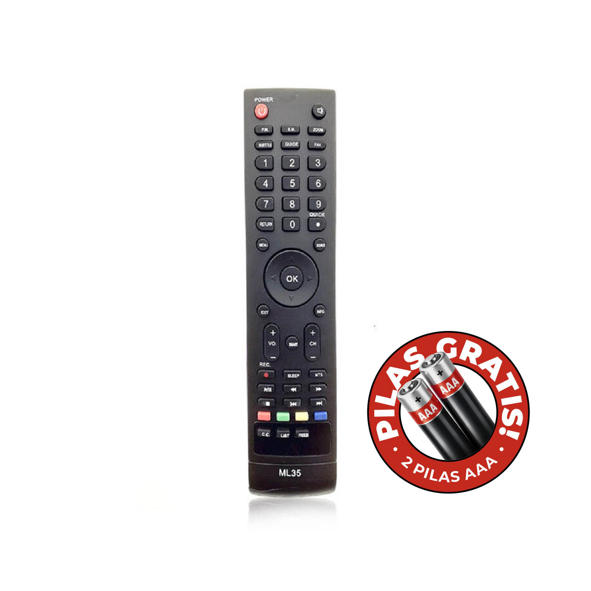 Control Remoto TV Hitachi