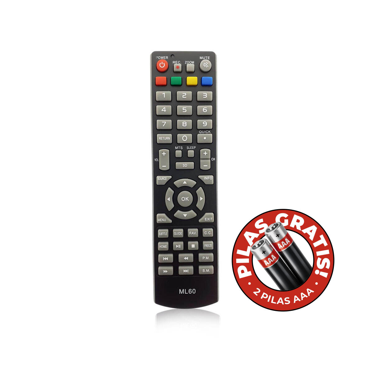 Control Remoto TV Admiral
