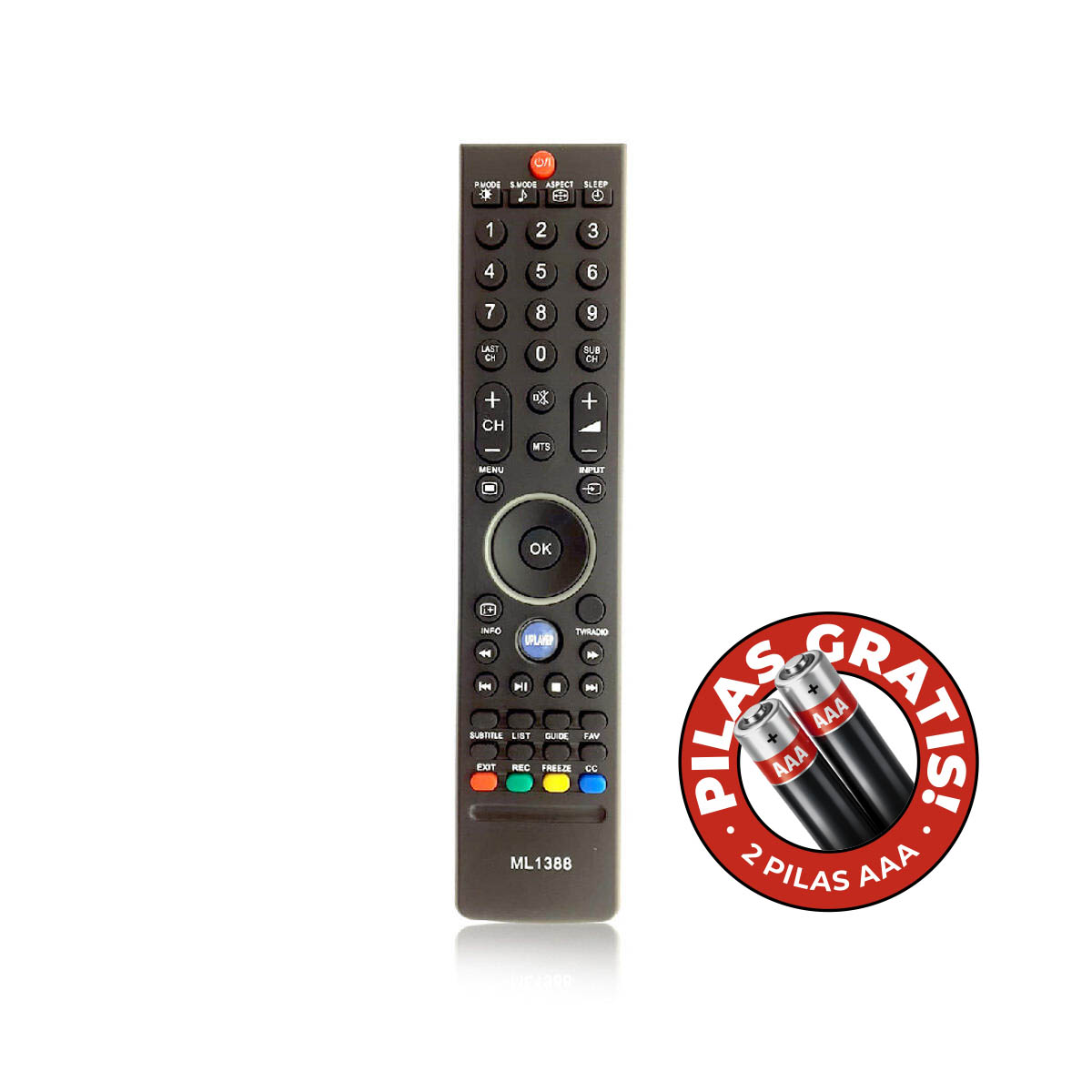Control Remoto TV Hitachi JVC