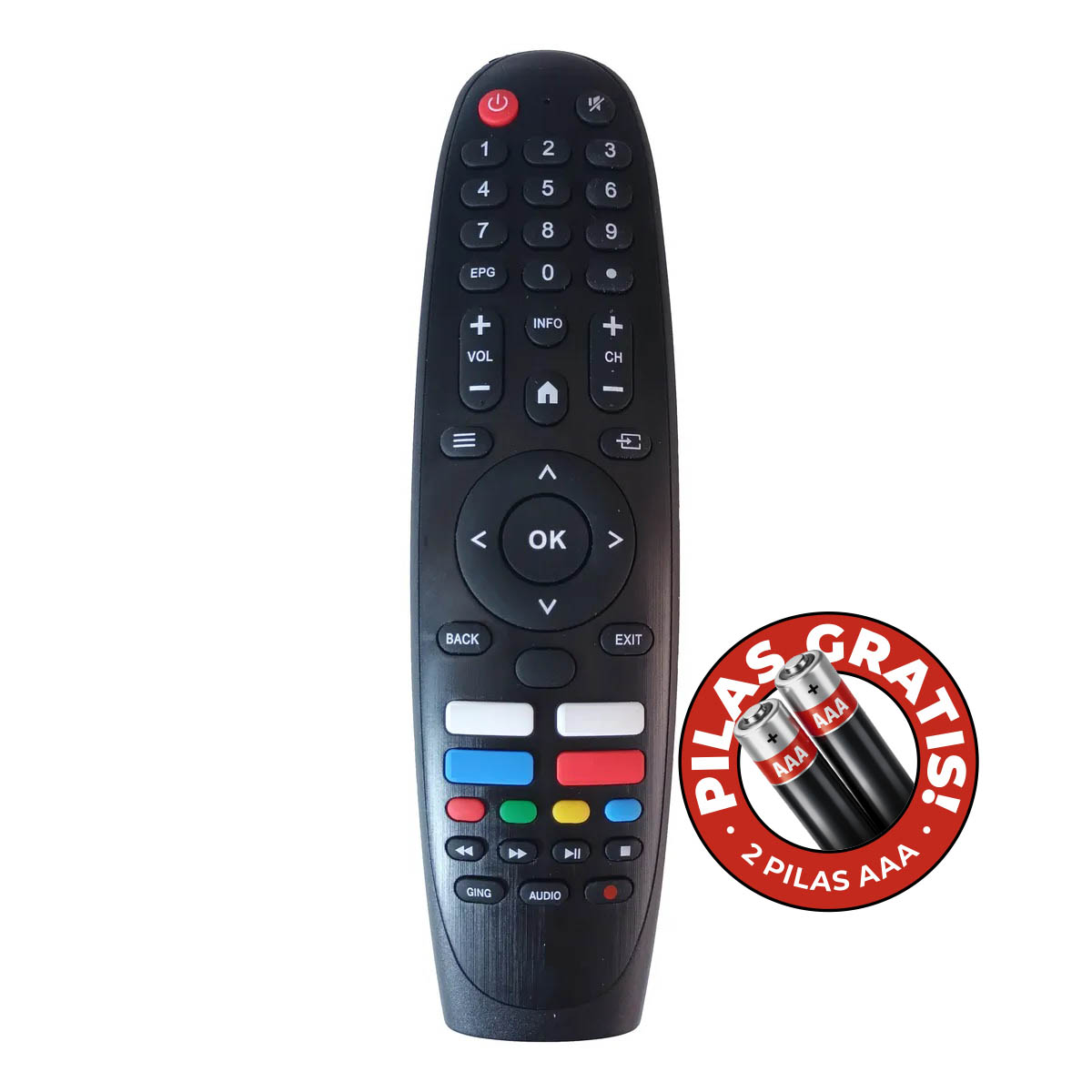 Control Remoto TV Kanji Crown Mustang