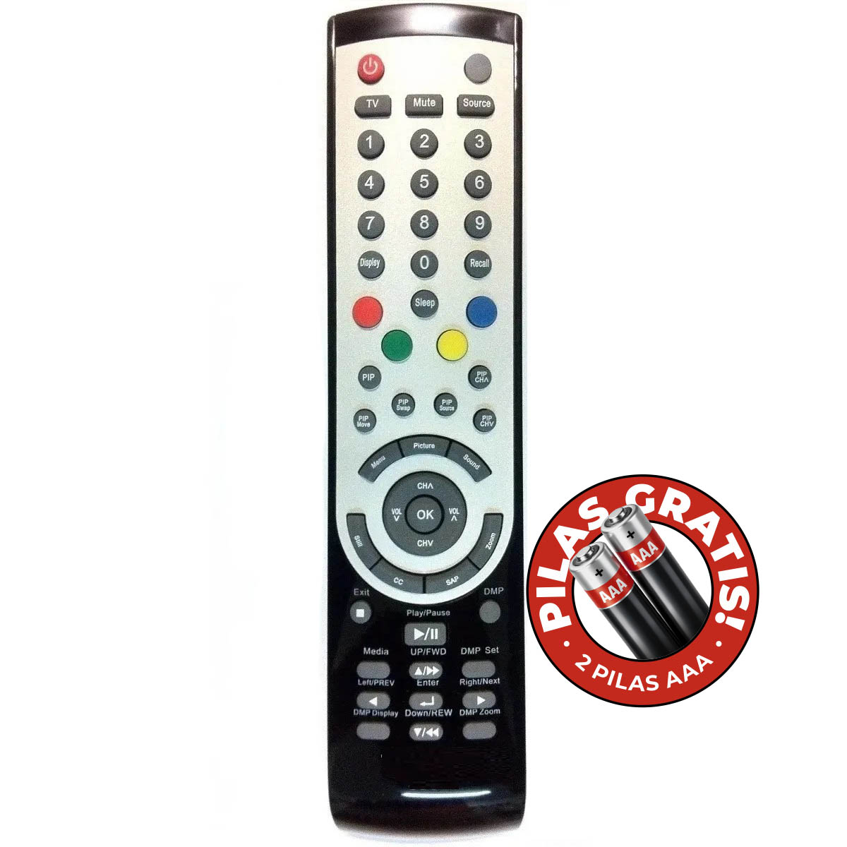 Control Remoto TV Telefunken BGH Feelnology