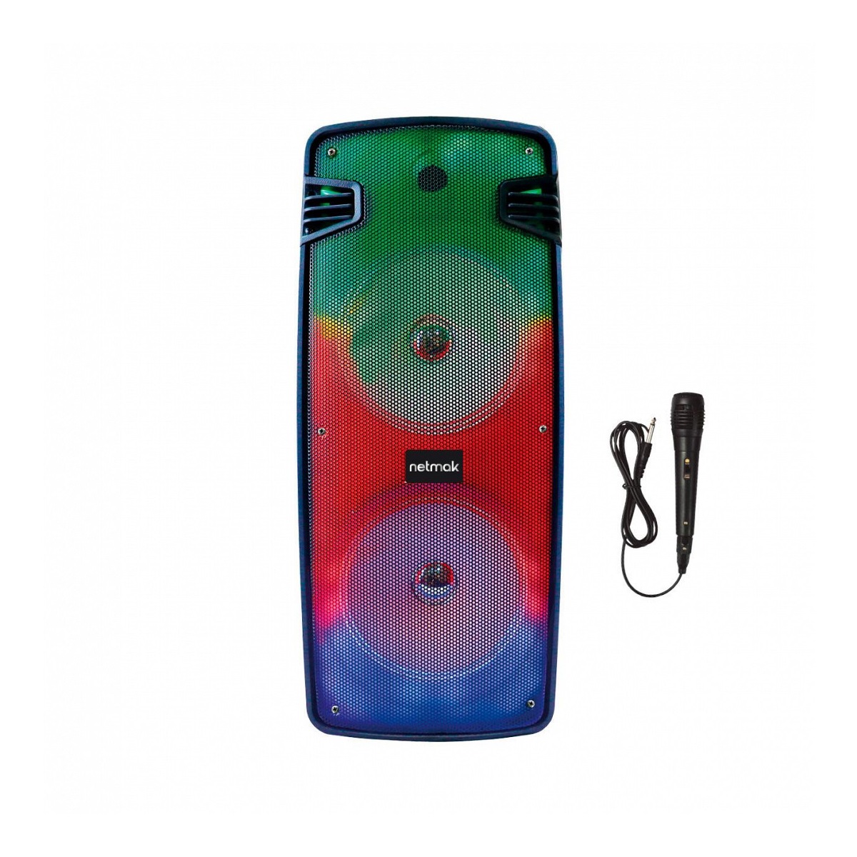 Parlante Karaoke Bluetooth RGB C/Microfono NM-YANKEE Netmak