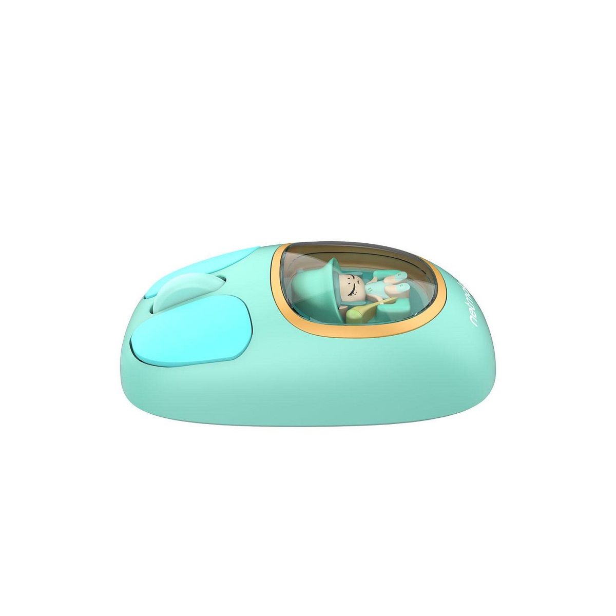 Mouse Inalambrico/Bluetooth Recargable Kids Azul NM-MK01-B Netmak