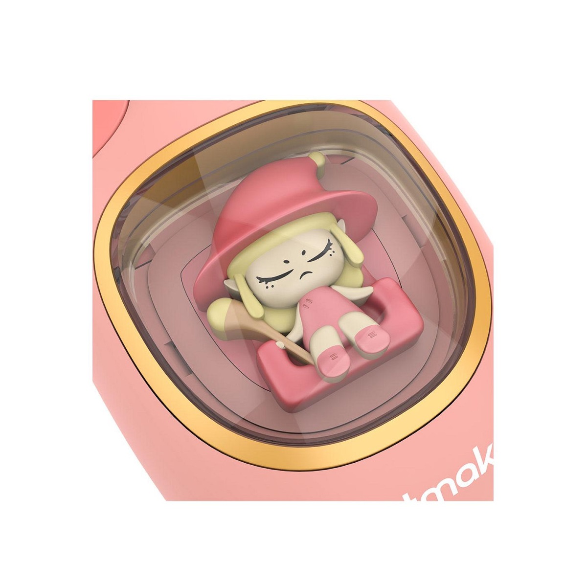 Mouse Inalambrico/Bluetooth Recargable Kids Rosa NM-MK01-P Netmak