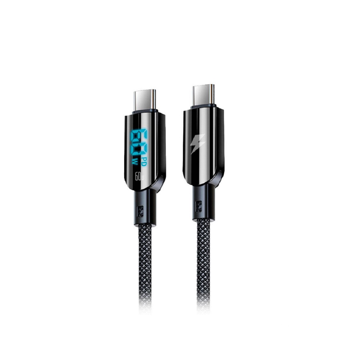 Cable USB C a USB C 60W 1m C/Display NM-125 Netmak
