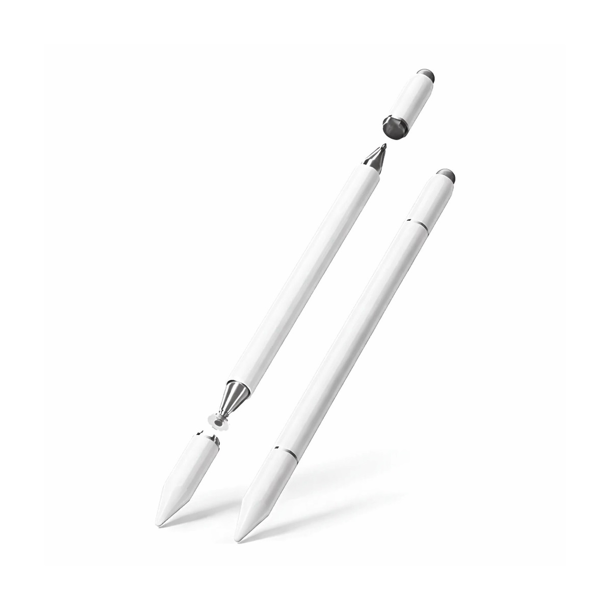 Lapiz Optico Para Apple/Android Capacitivo 3 en 1 Doble Punta Stylus