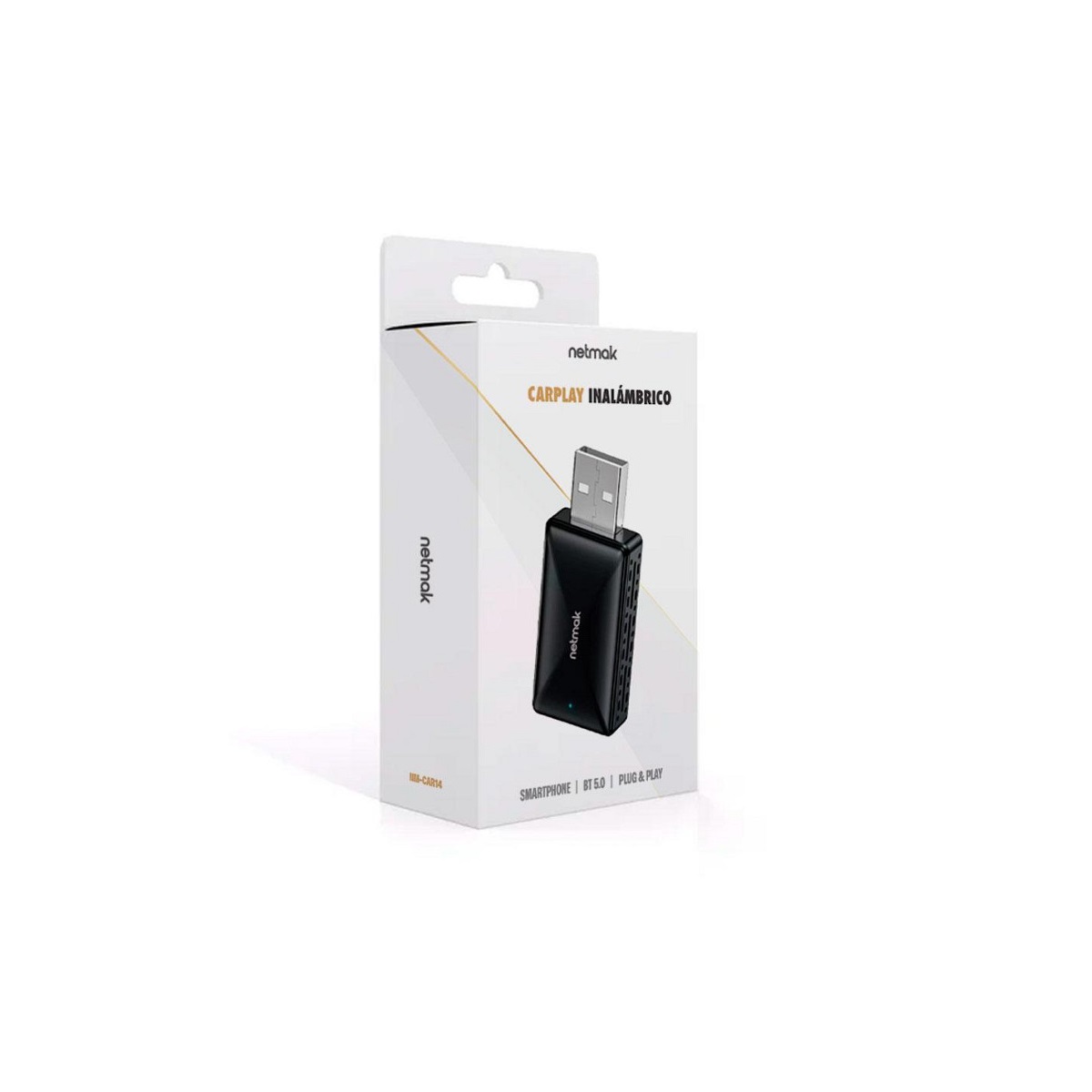 Adaptador Receptor Bluetooth Para Auto NM-CAR14 Netmak