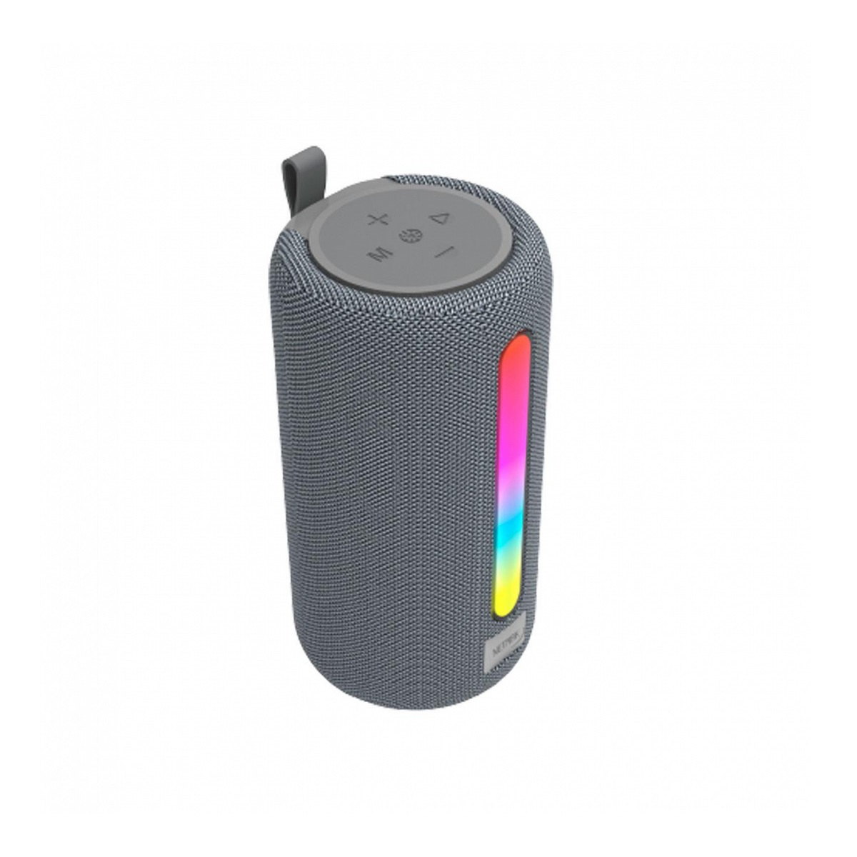 Parlante Bluetooth Radio RGB NM-MUV-G Gris Netmak