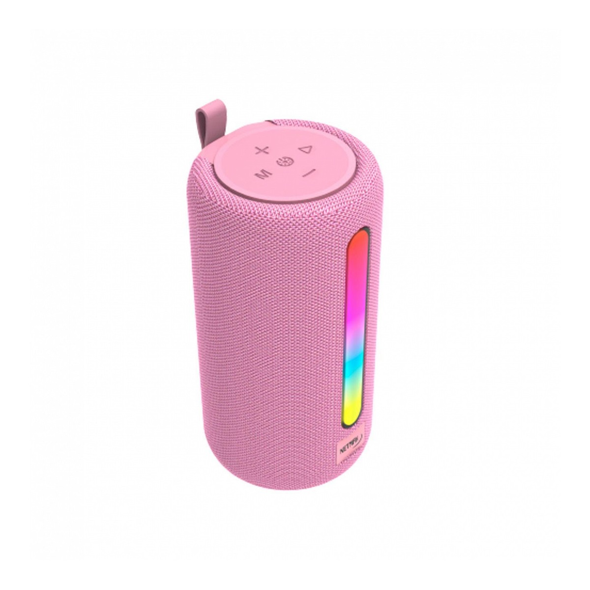 Parlante Bluetooth Radio RGB NM-MUV-P Rosa Netmak