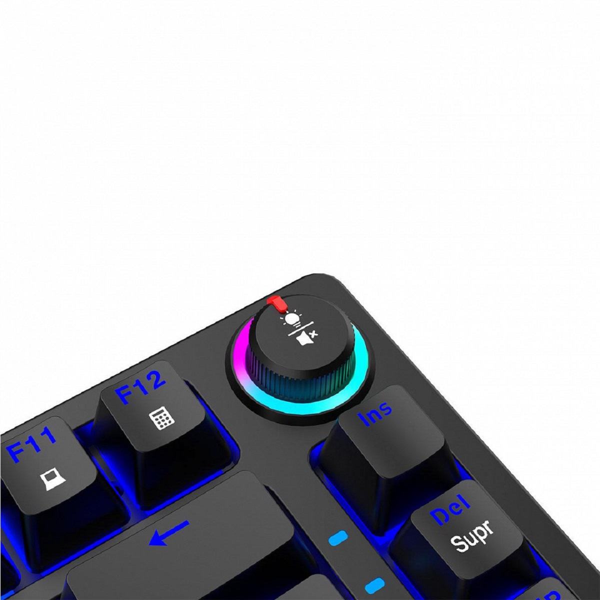 Teclado Mecanico Gamer NM-ABILITY Negro Retroiluminado Español Netmak