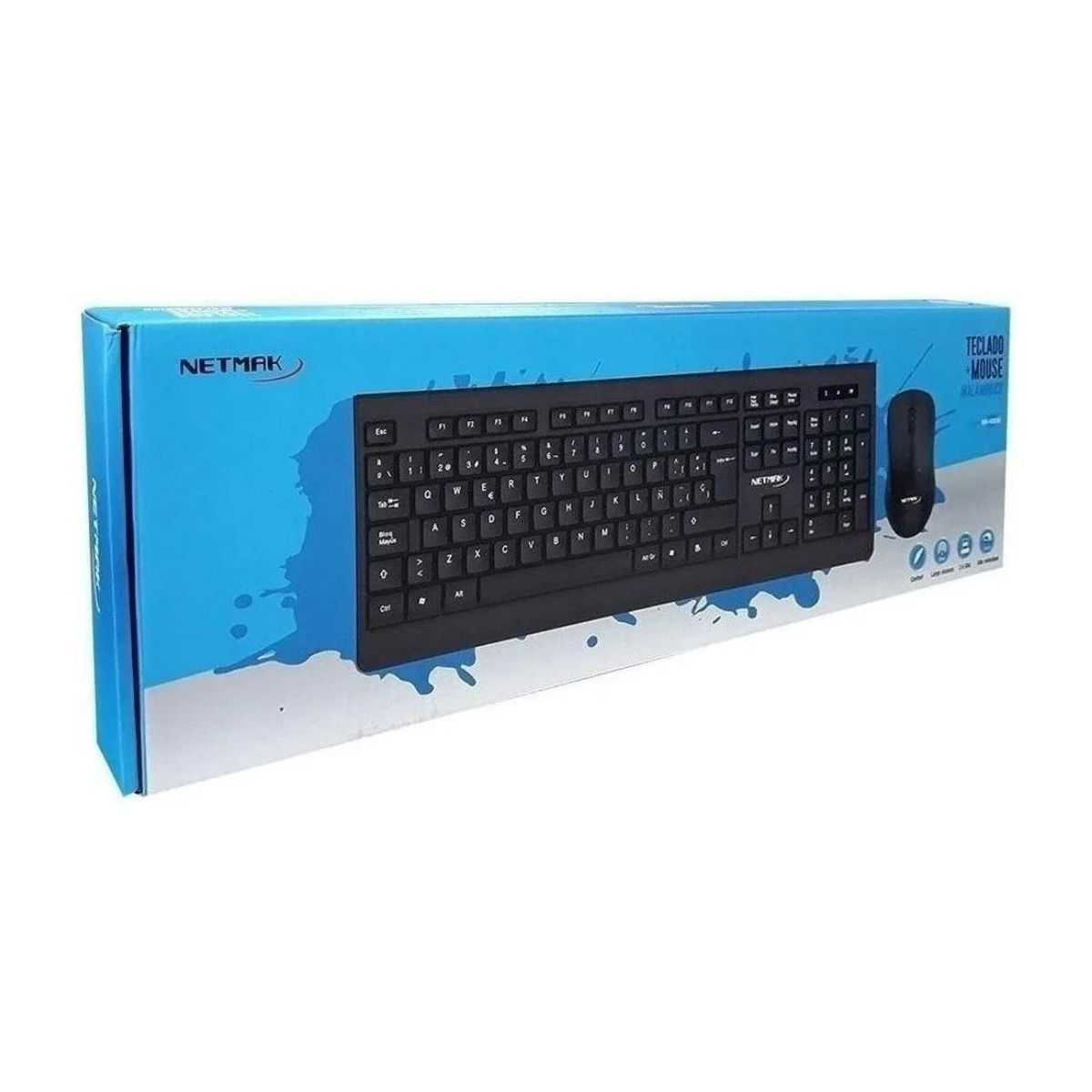 Kit Teclado Mouse NM-KB930 Netmak