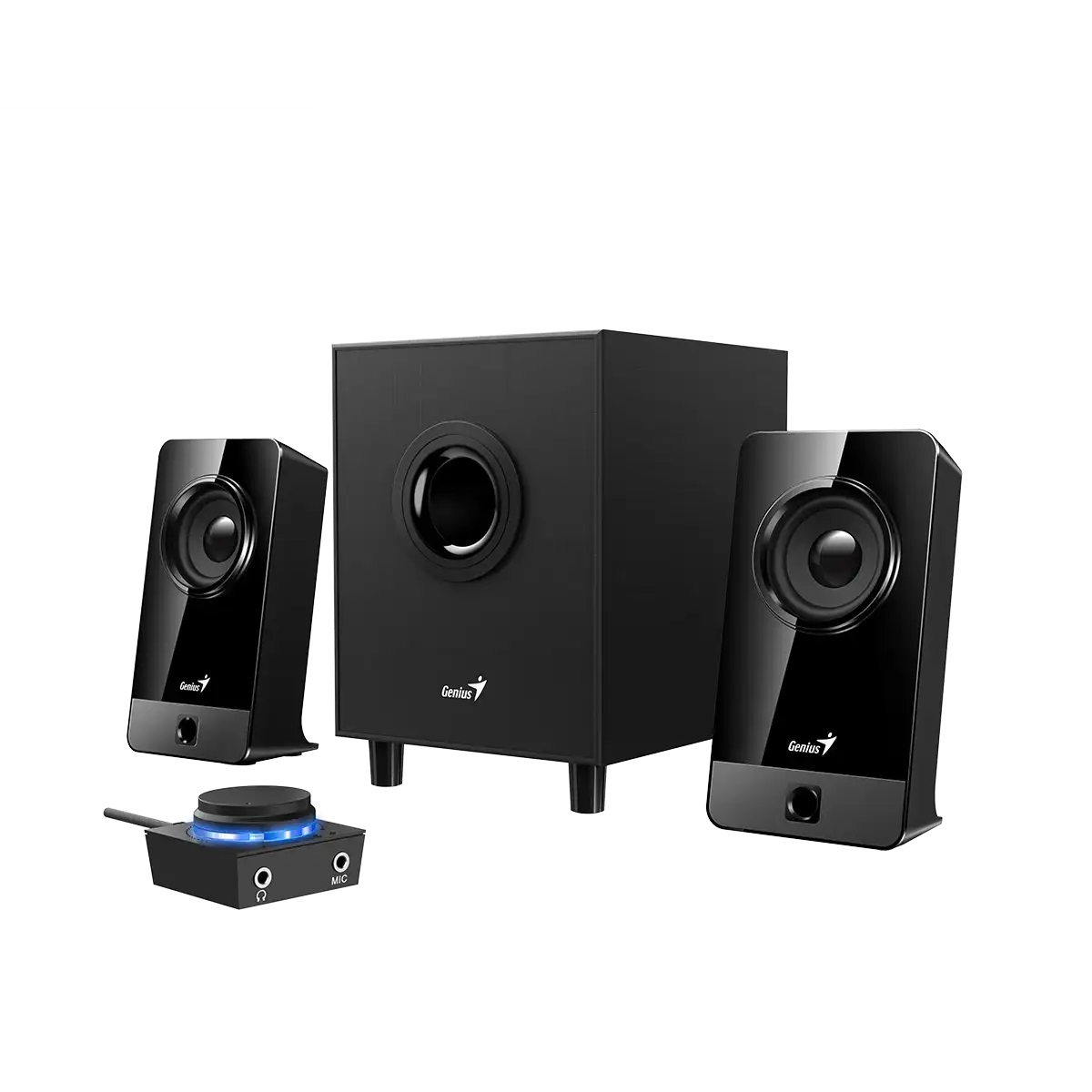 Parlantes PC 2.1 SW-2.1 300X 10W Negro Genius