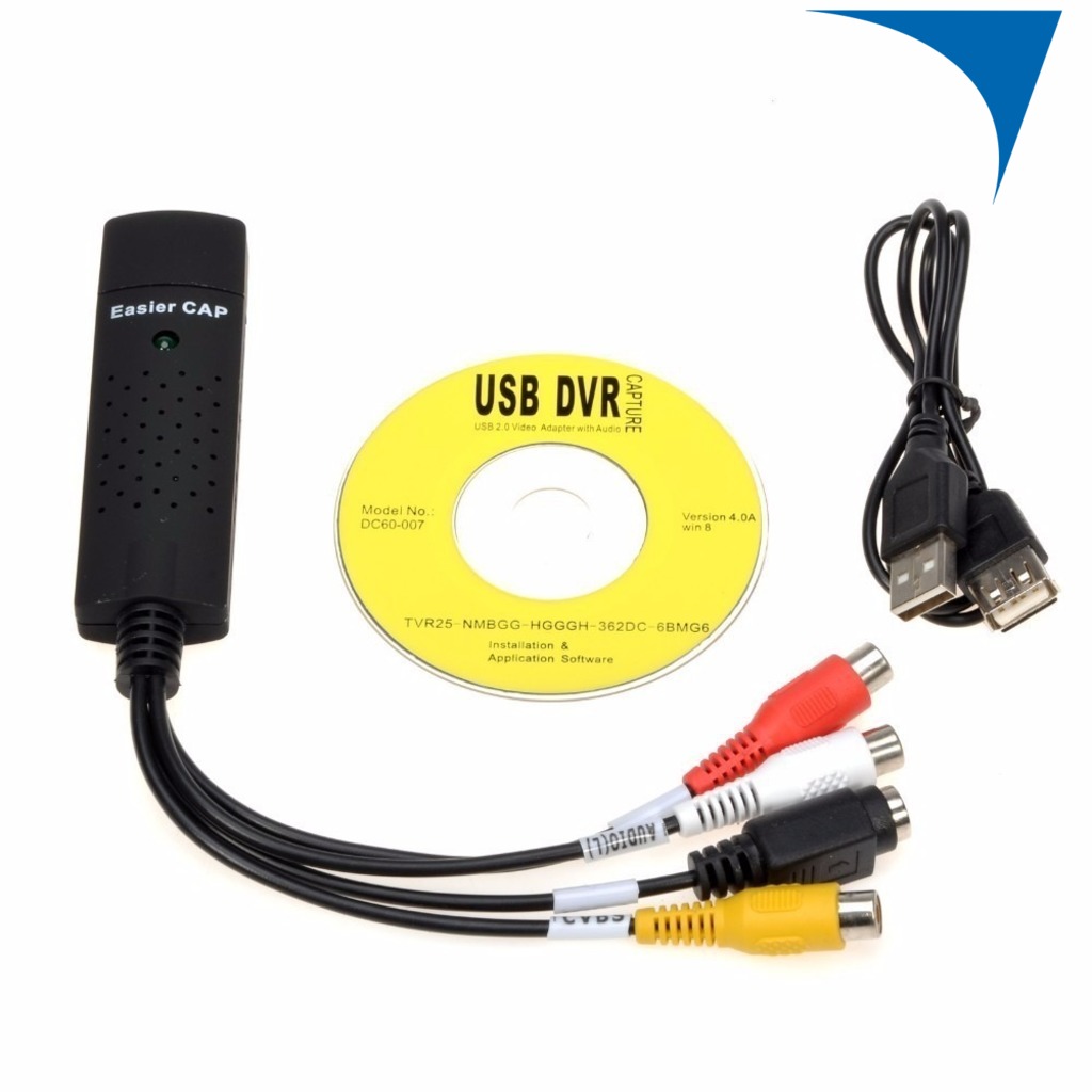 Capturadora de Video RCA a USB Easycap
