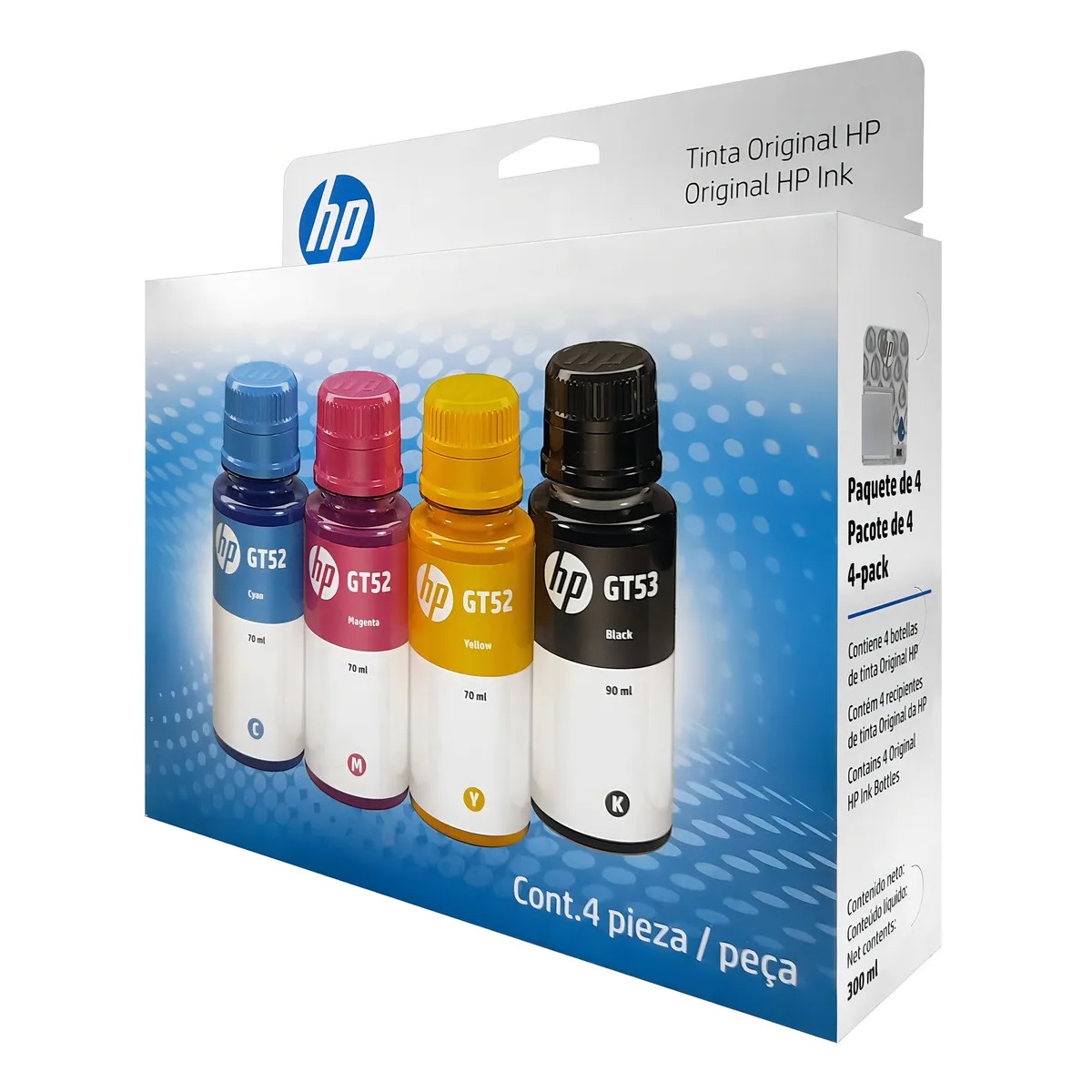 Kit Tintas HP Original GT52/GT53