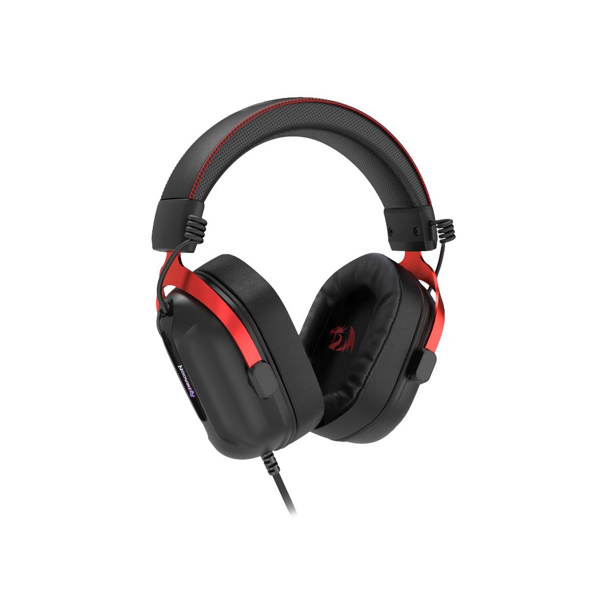 Auriculares Gamer Cable Vincha Cybill H312 7.1 RGB Negro Redragon