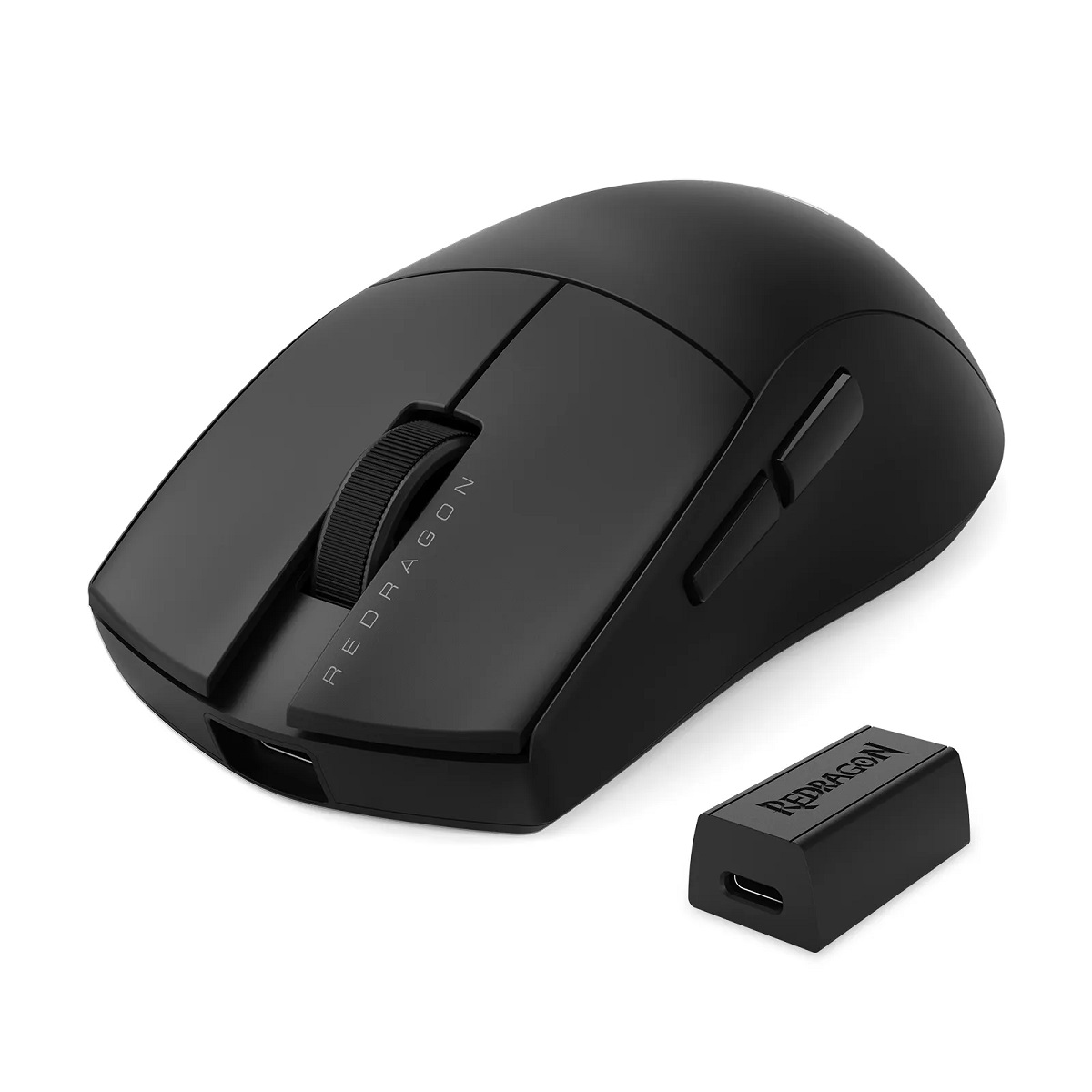 Mouse Gamer Inalambrico/Cable King Pro 26000 DPI Negro Redragon