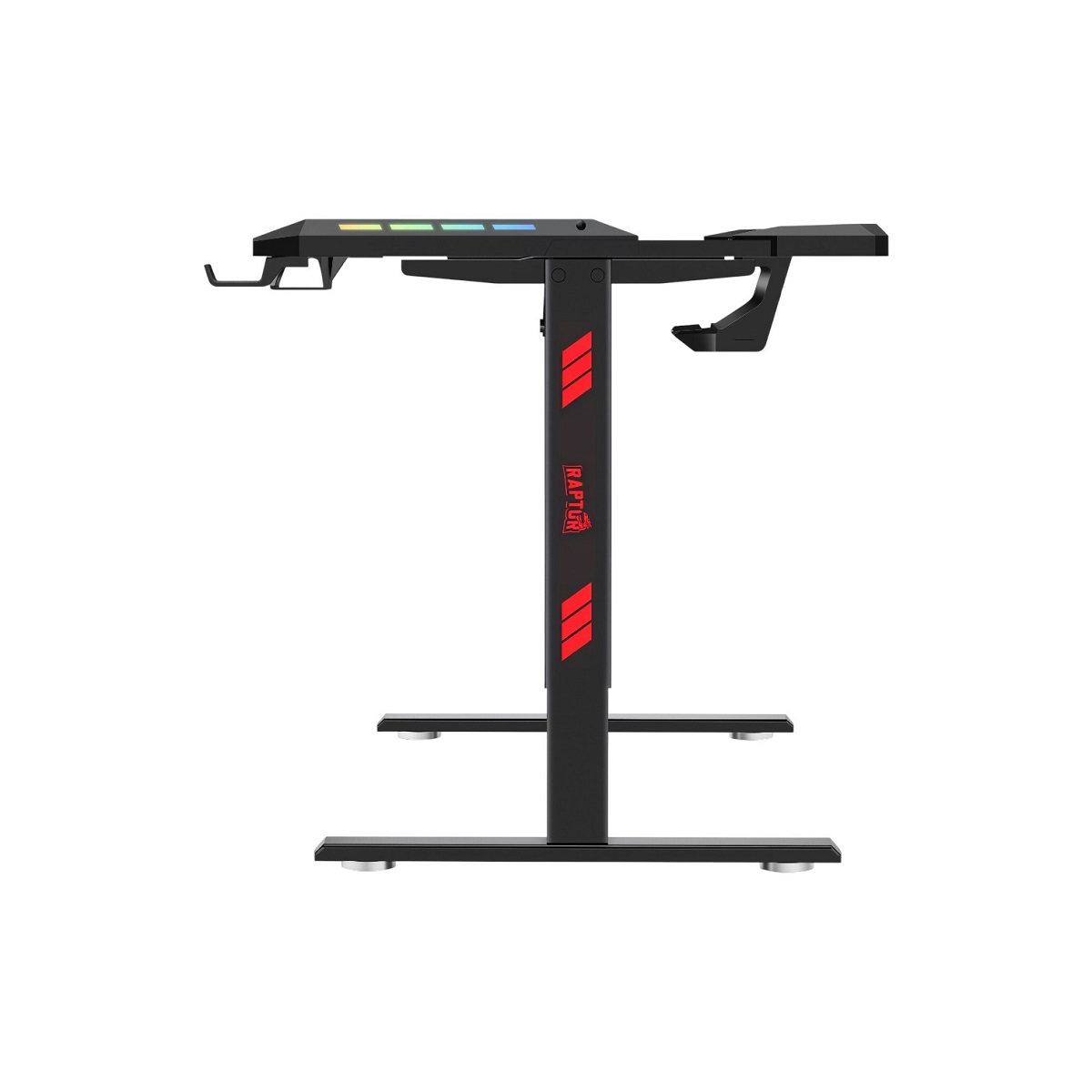 Mesa Escritorio Gamer C/Luz RGB Raptor
