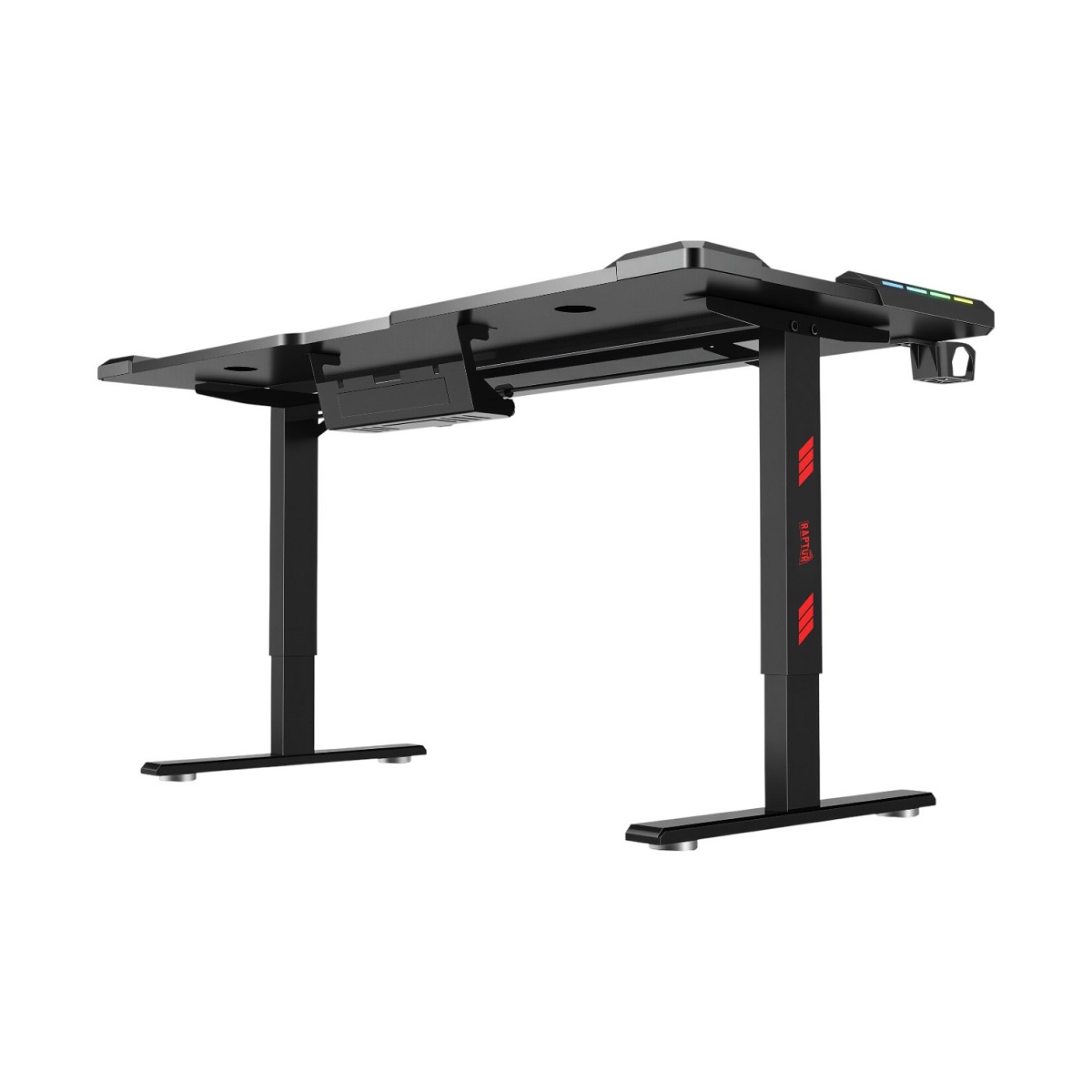 Mesa Escritorio Gamer C/Luz RGB Raptor