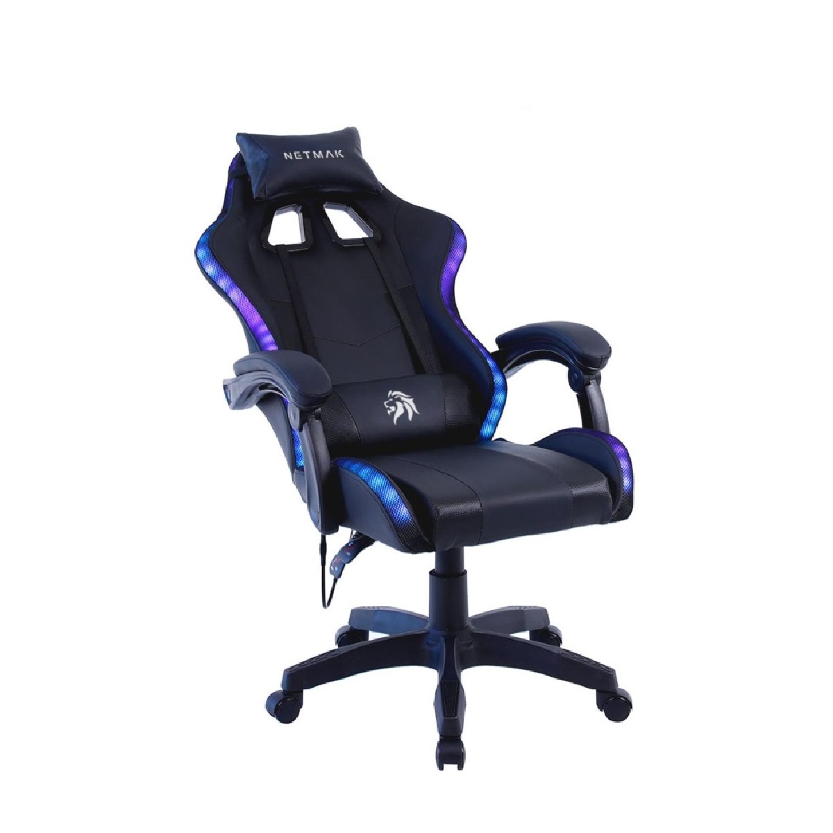 Silla Gamer Negra RGB NM-BEAST-RGB Netmak