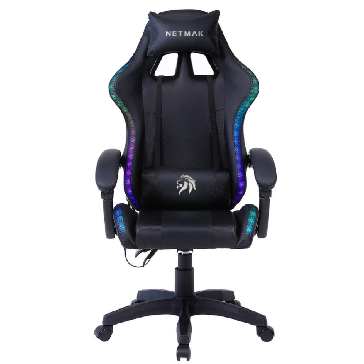 Silla Gamer Negra RGB NM-BEAST-RGB Netmak