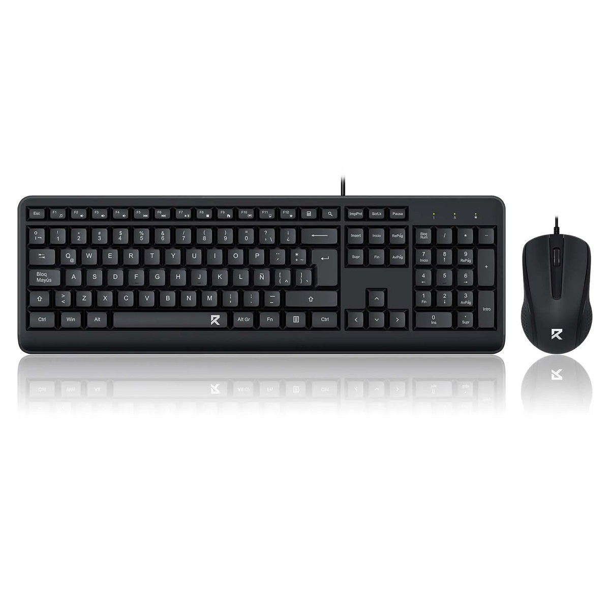 Kit Teclado Mouse USB BS-7092 Español Redragon