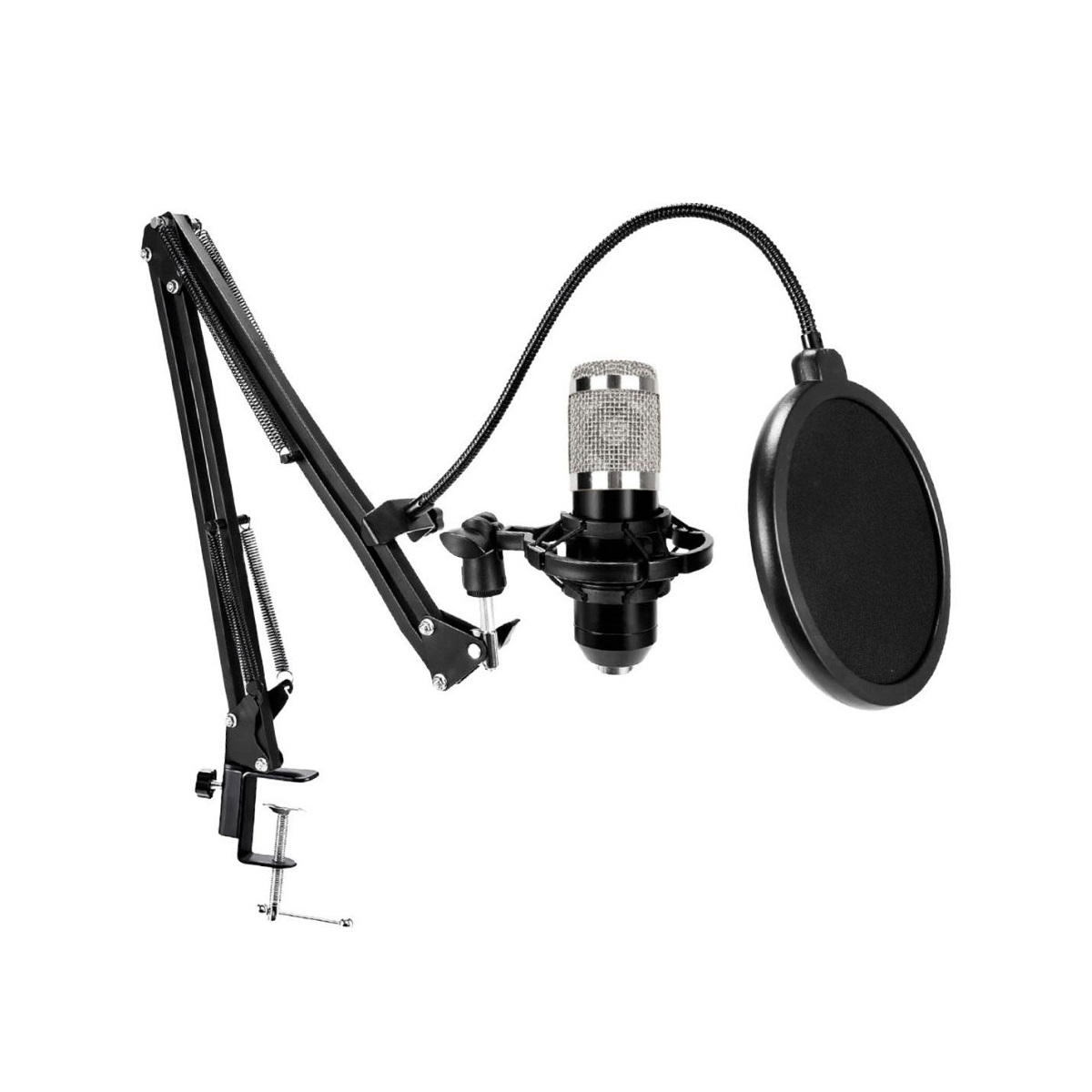 Microfono Streaming USB + Brazo NM-MS790 Netmak