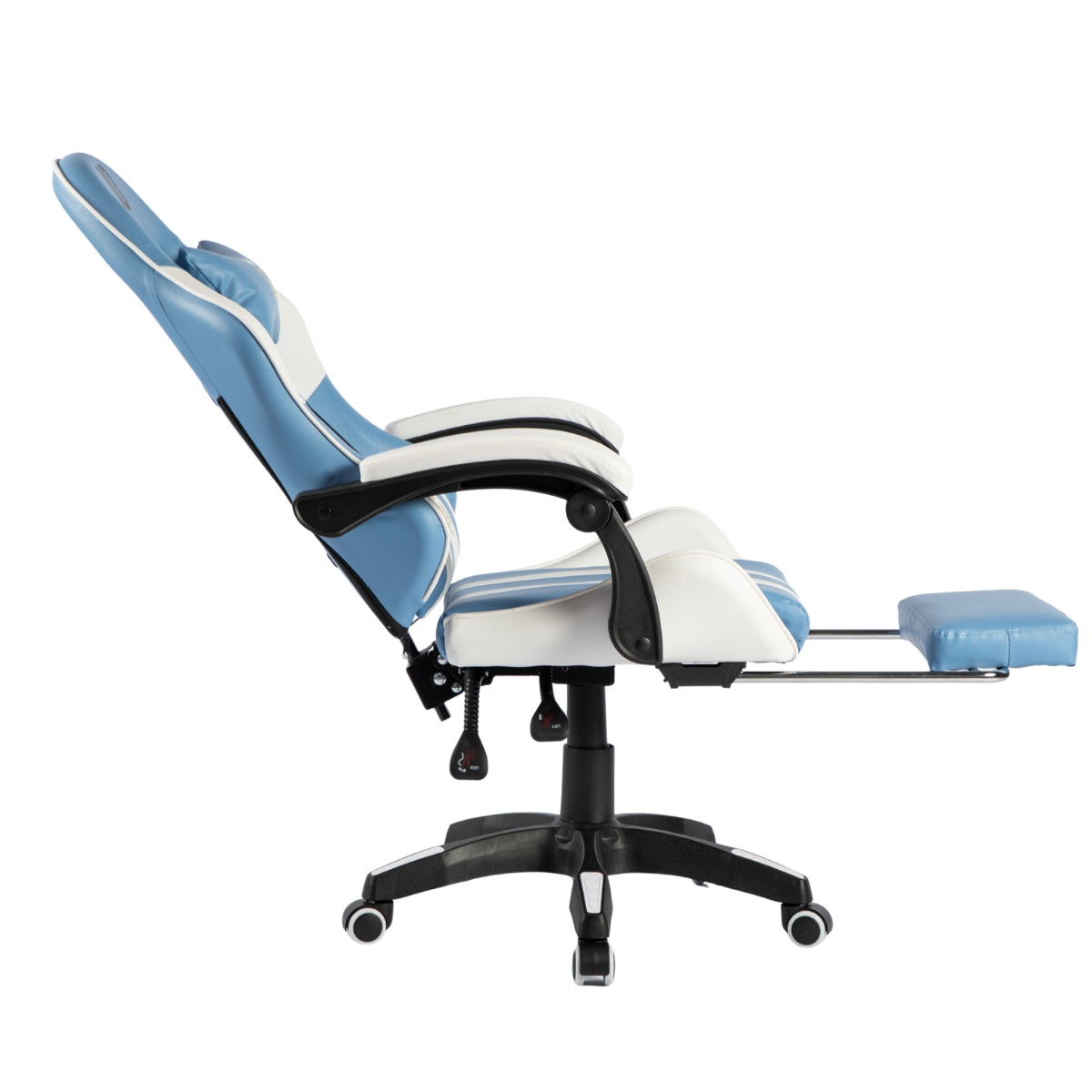 Silla Gamer AL-GC9007 PlayFC AFA Celeste/Negro Aliver