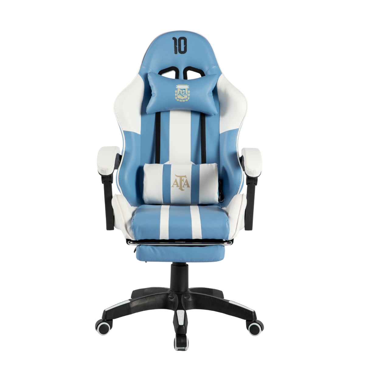 Silla Gamer AL-GC9007 PlayFC AFA Celeste/Negro Aliver