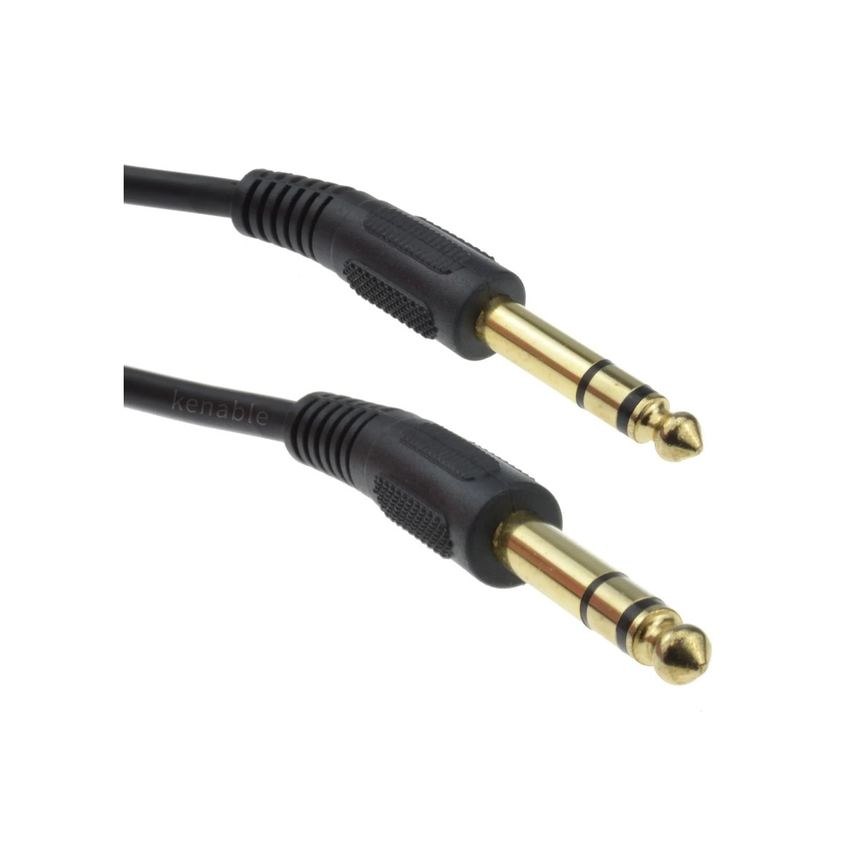 Cable Audio Plug 6.35mm Stereo 1.5m