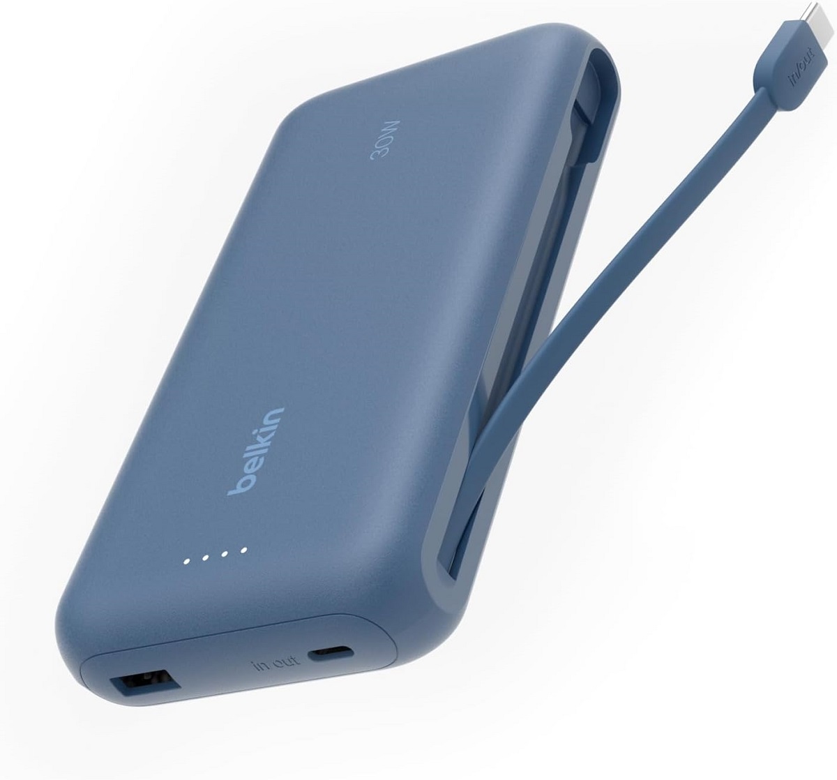 PowerBank 20000mAh 30W USB + USB C BoostCharge Azul Belkin