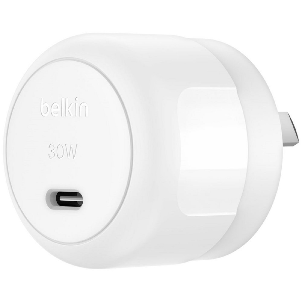 Cargador USB C 30W Carga Rapida Blanco BoostCharge Belkin