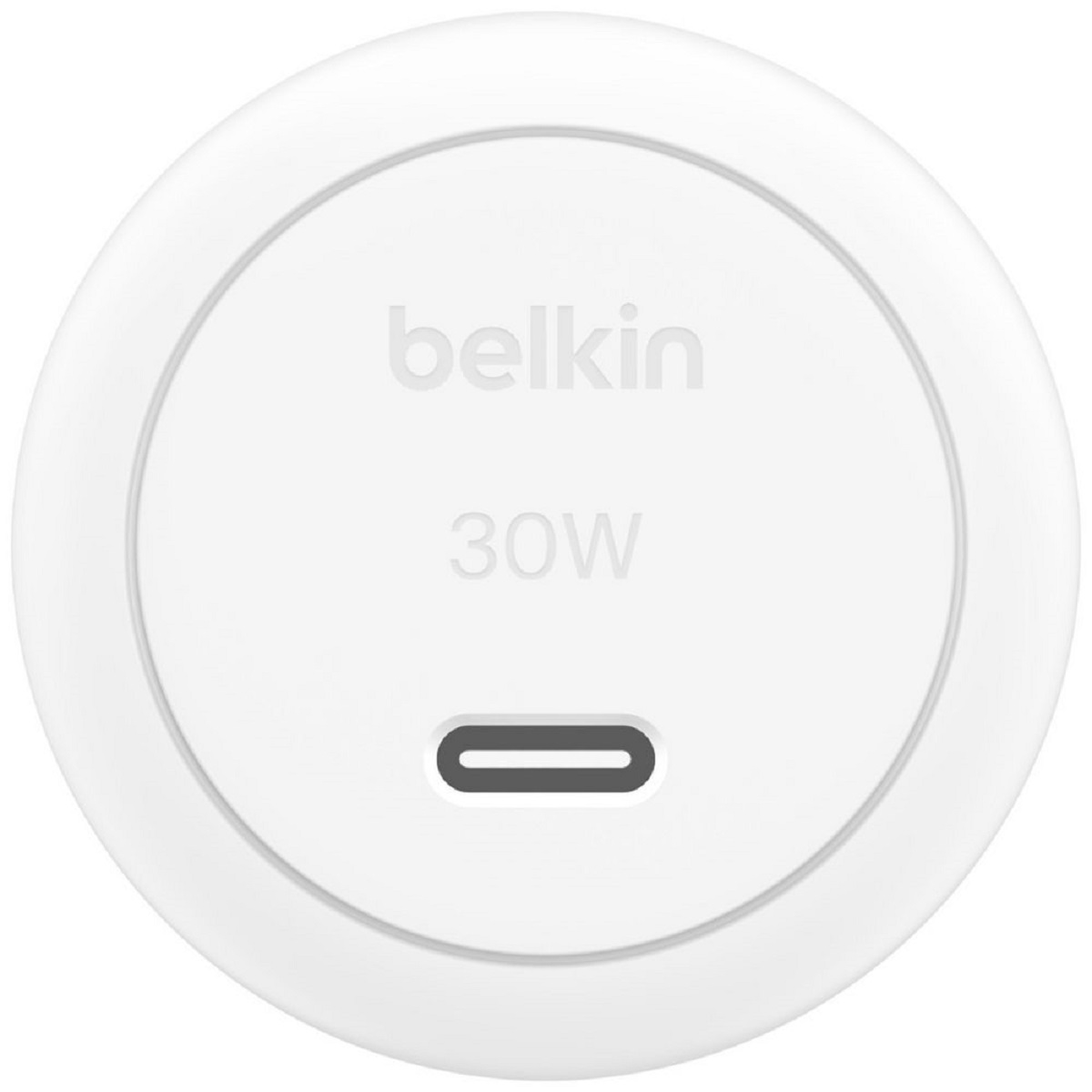 Cargador USB C 30W Carga Rapida Blanco BoostCharge Belkin