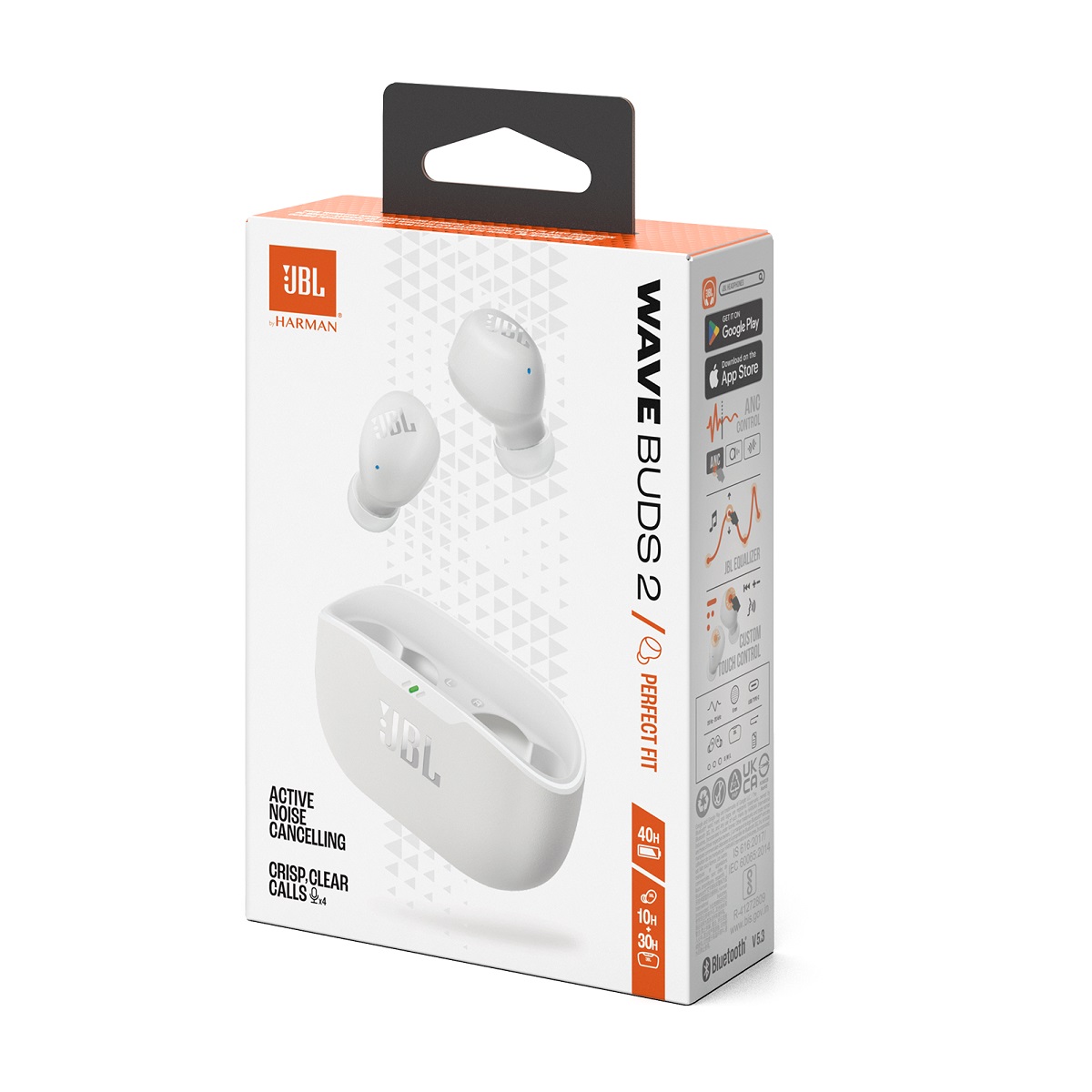 Auriculares Bluetooth In Ear Wave Buds 2 Blanco Jbl