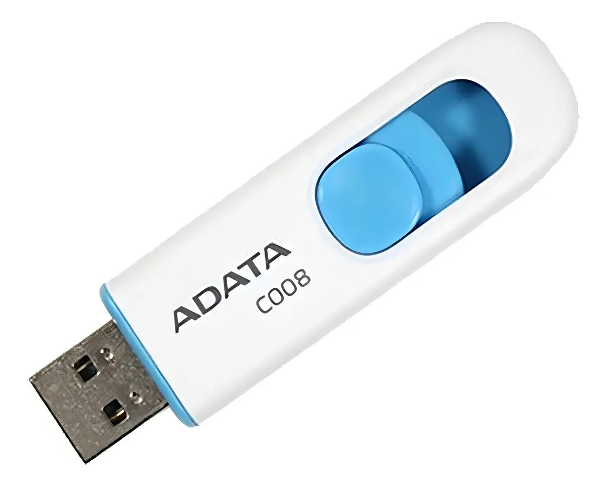 Pendrive 16GB C008 Usb 2.0 Blanco Adata