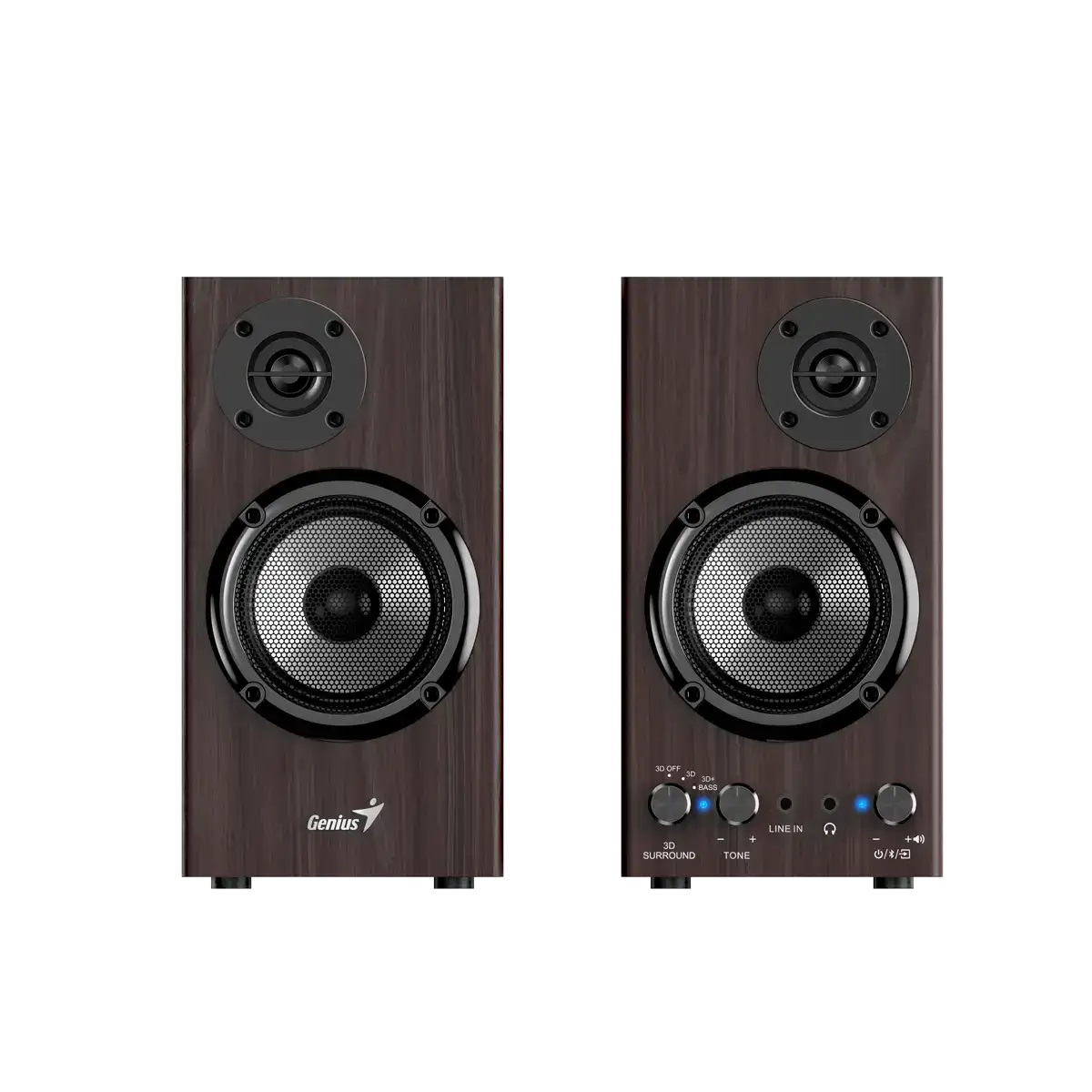 Parlantes PC Bluetooth SP-HF520BT 20W Dark Brown Genius