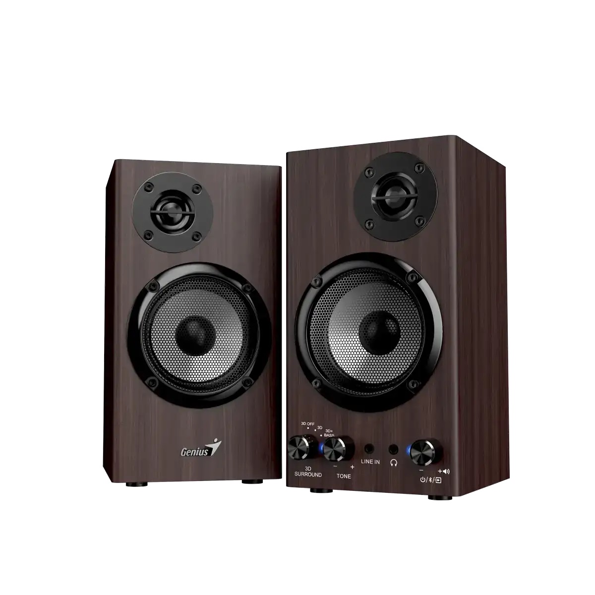 Parlantes PC Bluetooth SP-HF520BT 20W Dark Brown Genius