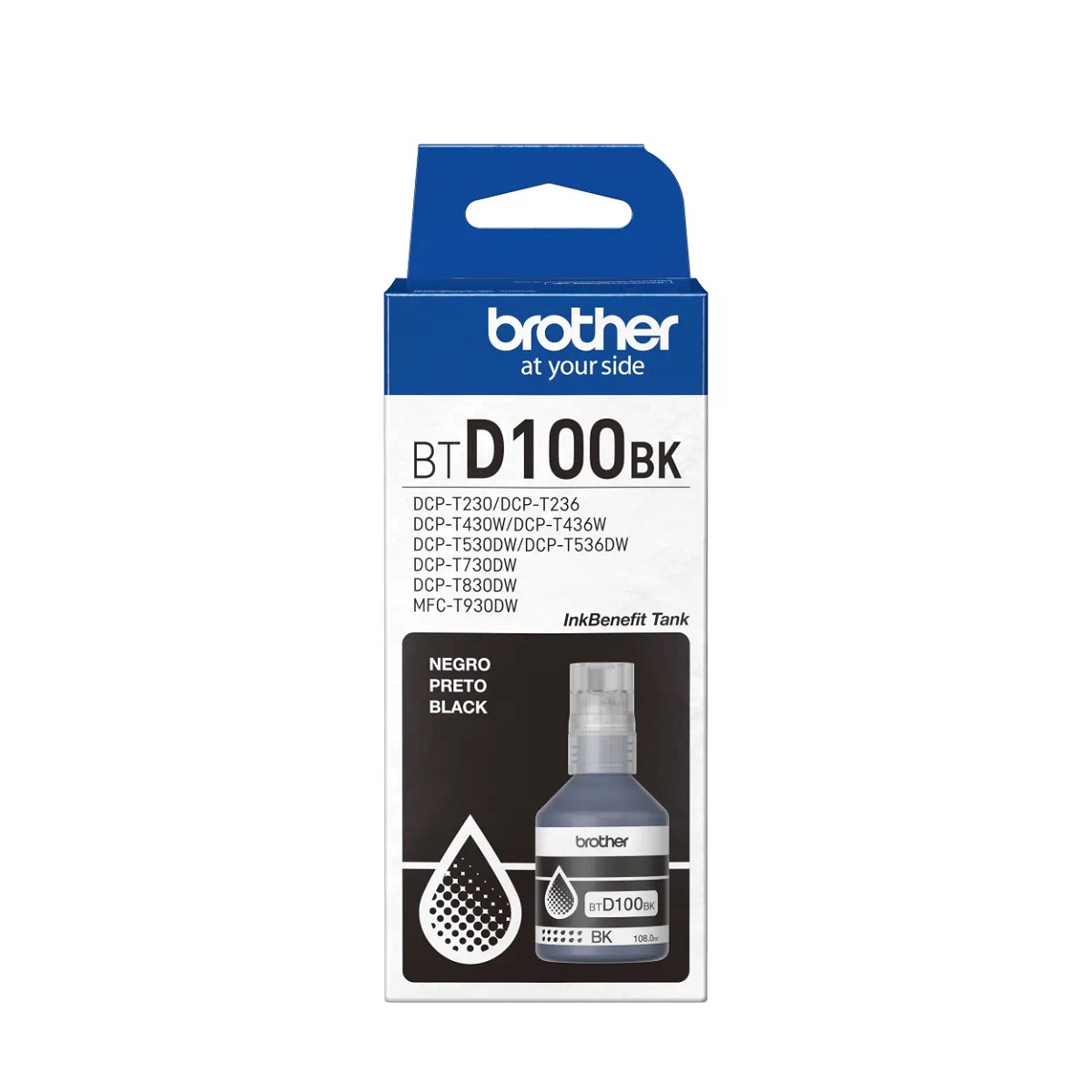 Tinta Negro 108ML BTD100 Brother
