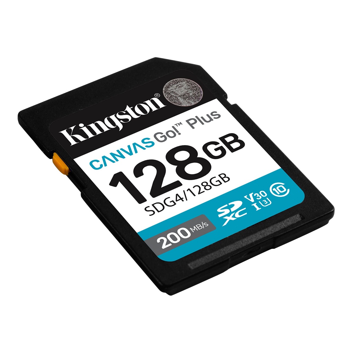 Memoria SD 128GB SDG4 Canvas Go Plus 200MB/s 4K Kingston