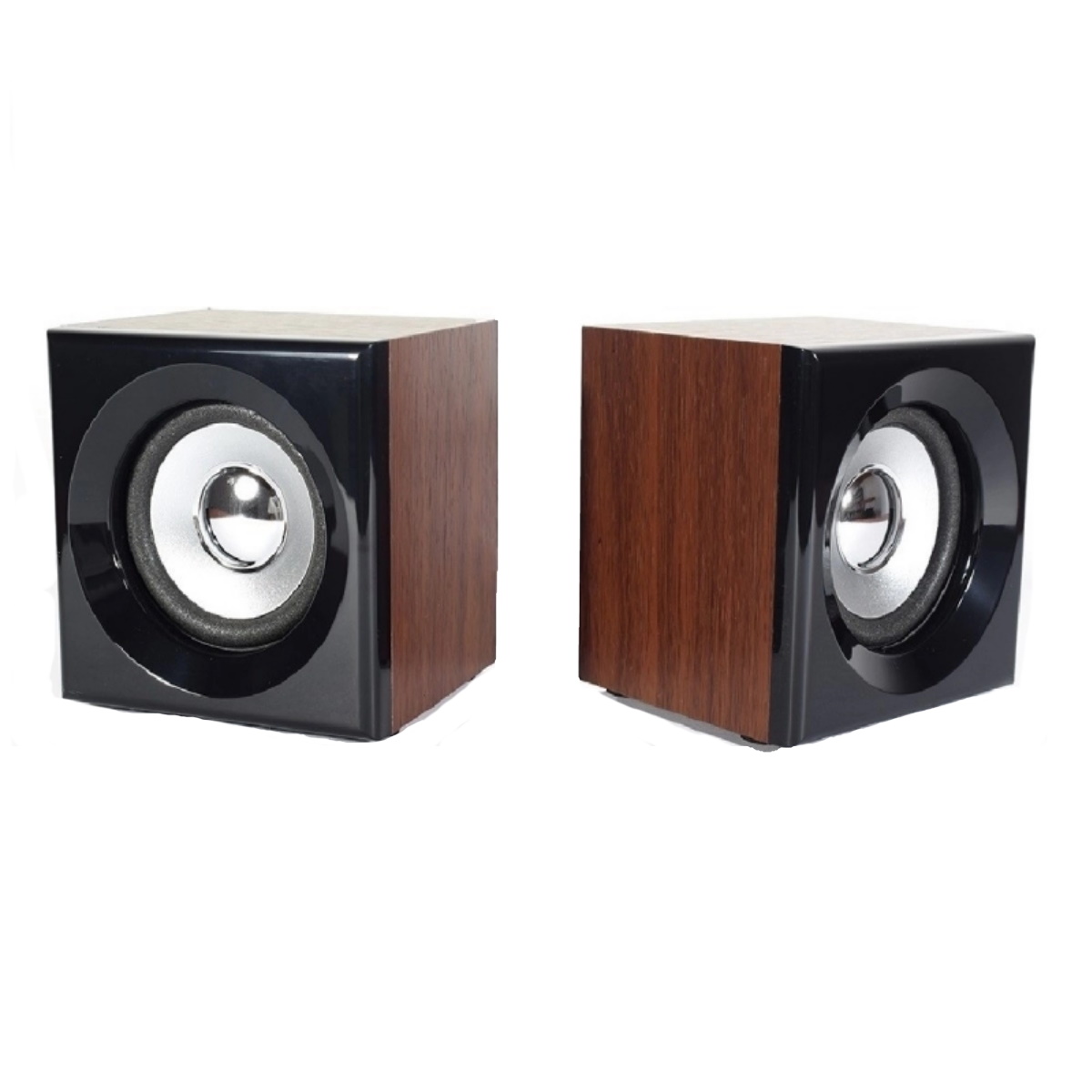 Parlantes Pc 2.1 Sw-2.1 370 8w Madera Genius