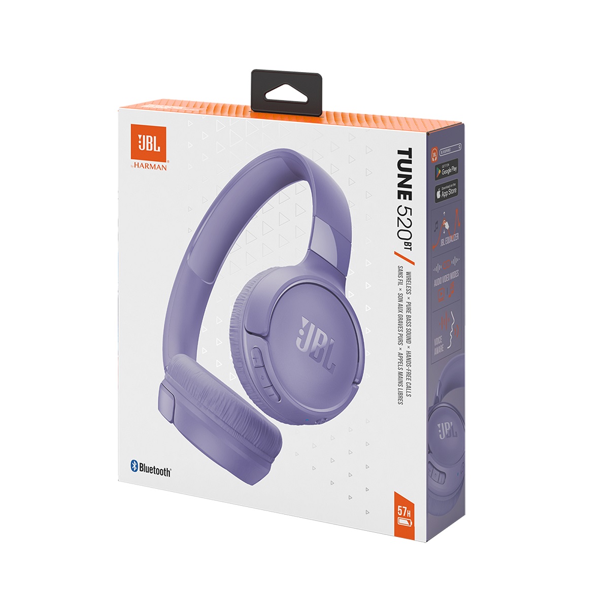 Auriculares Bluetooth Vincha Tune 520 Lila Jbl