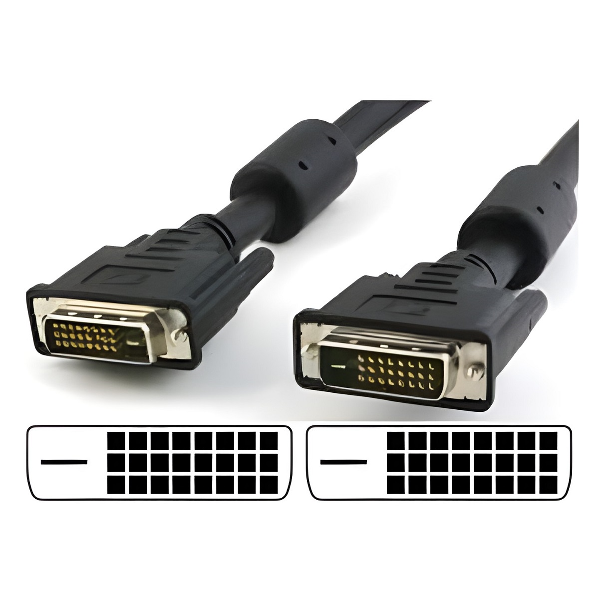 Cable DVI-D A DVI-D 3m