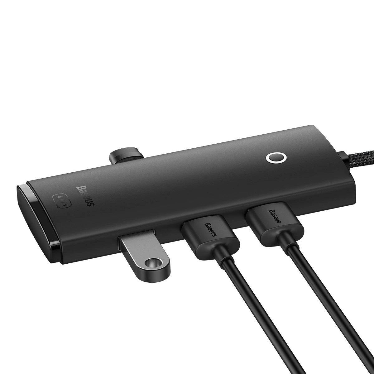Hub USB C a 4 USB 3.0 Negro Baseus