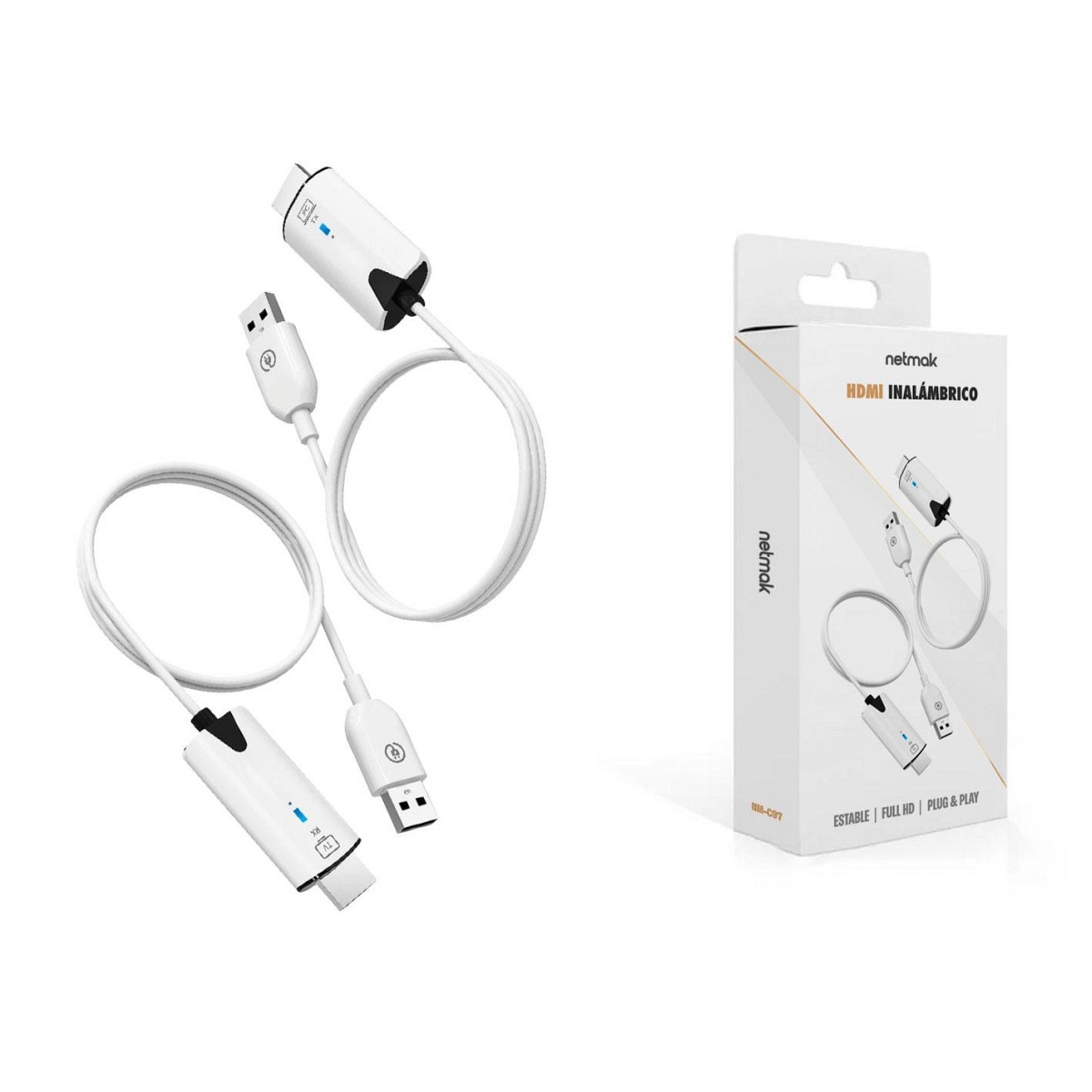 Transmisor HDMI Inalambrico NM-C97 Netmak